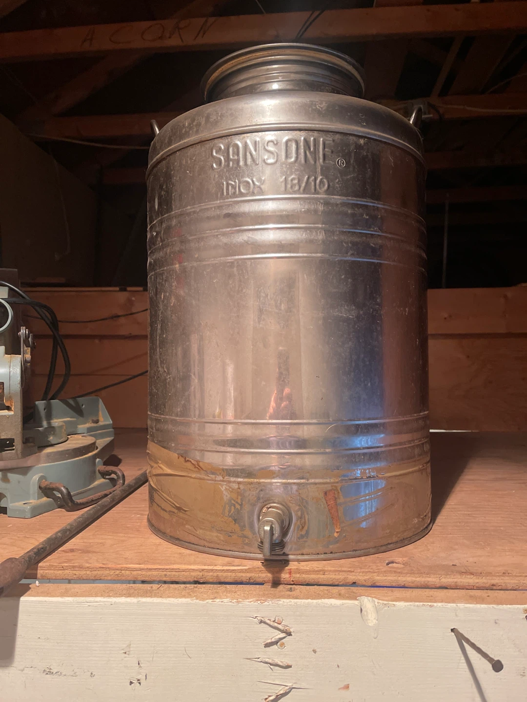 Sansone Inox 18/10 Stainless Steel Dispenser
