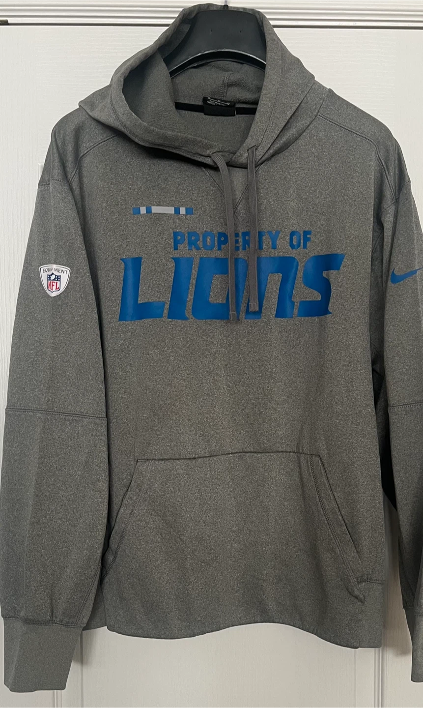 Nike Detroit Lions NFL Hoodie Men’s XL