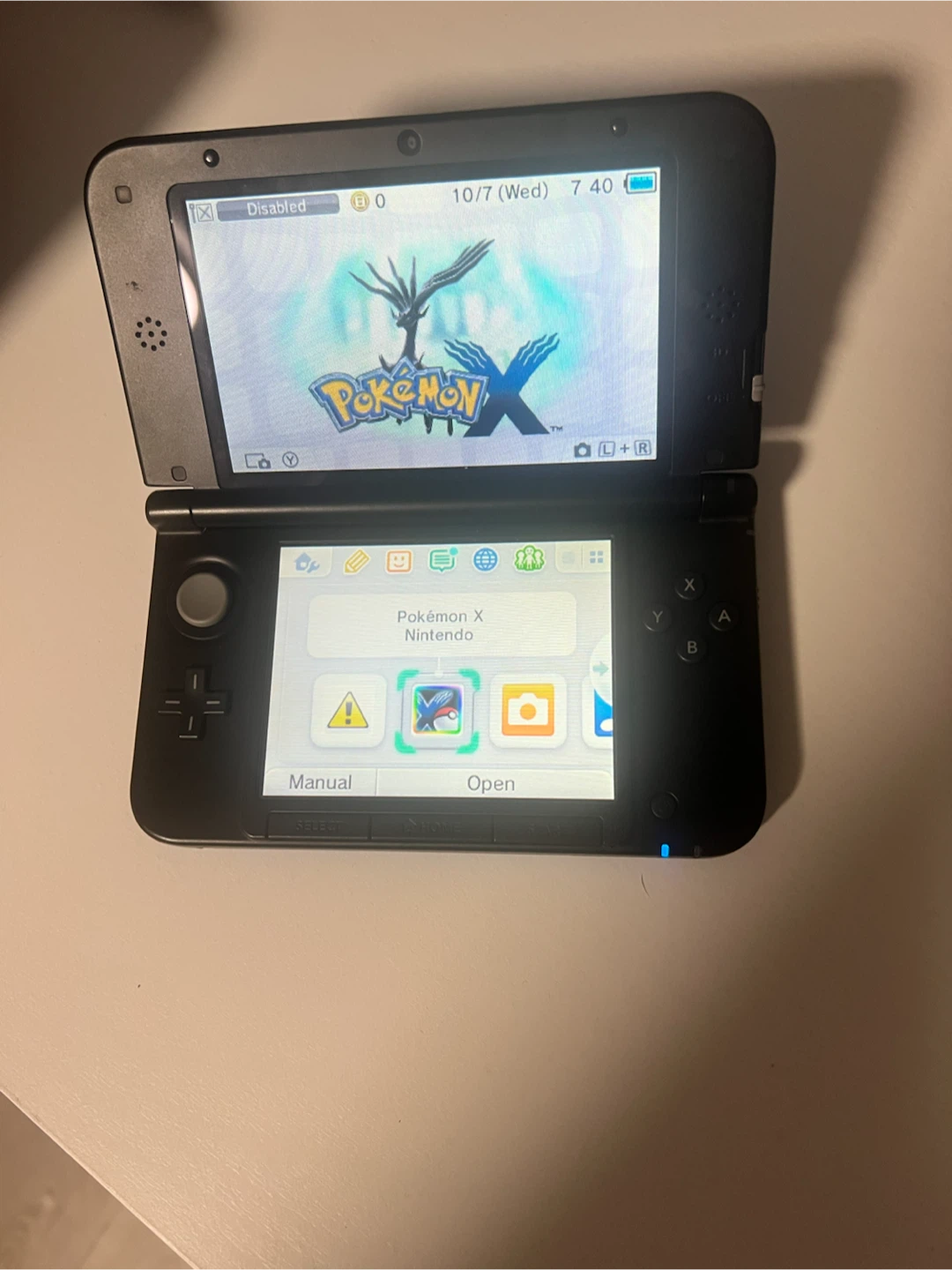 Nintendo 3DS XL Blue - photo 2