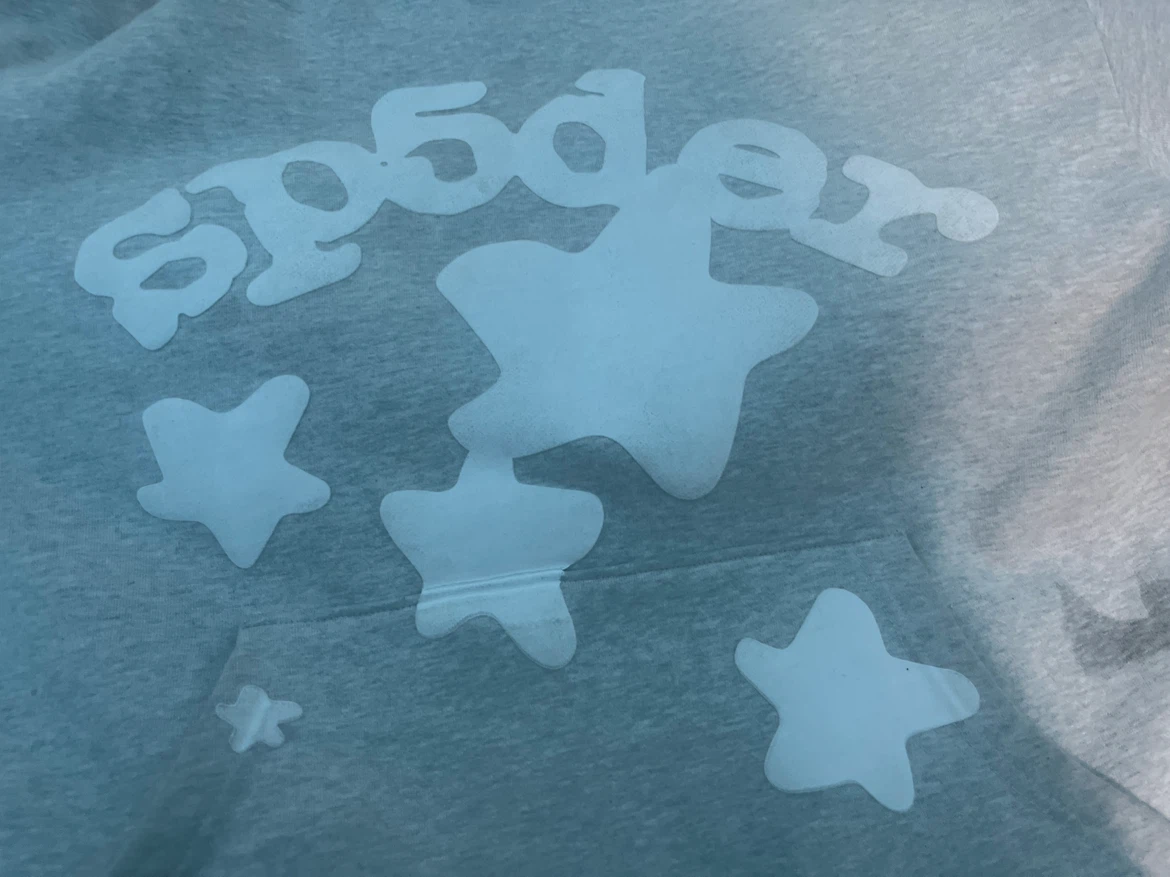 OG SP5DER BELUGA HOODIE (grey and white)