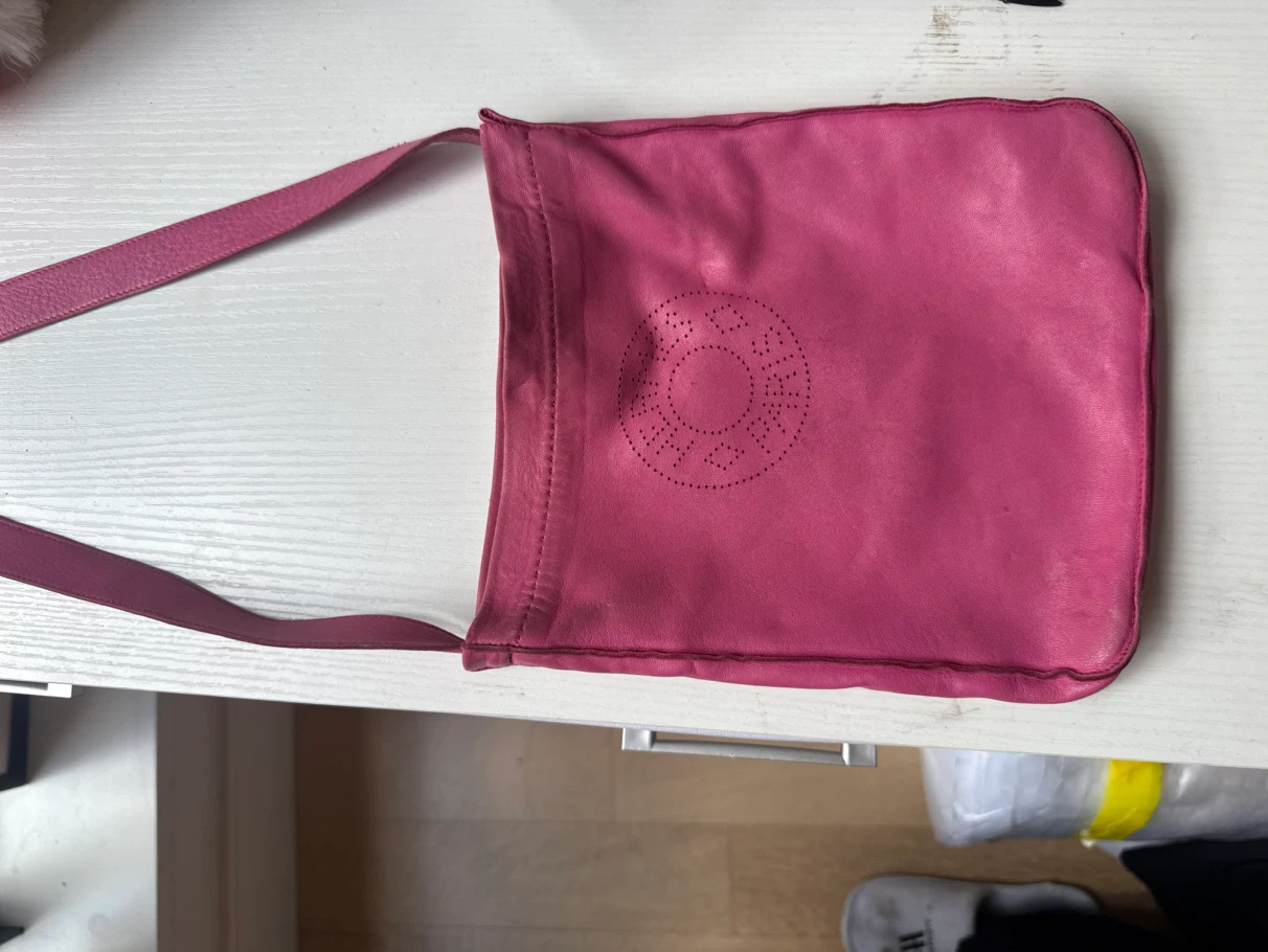 Pink Hermès Evelyne TPM Crossbody Bag - photo 2