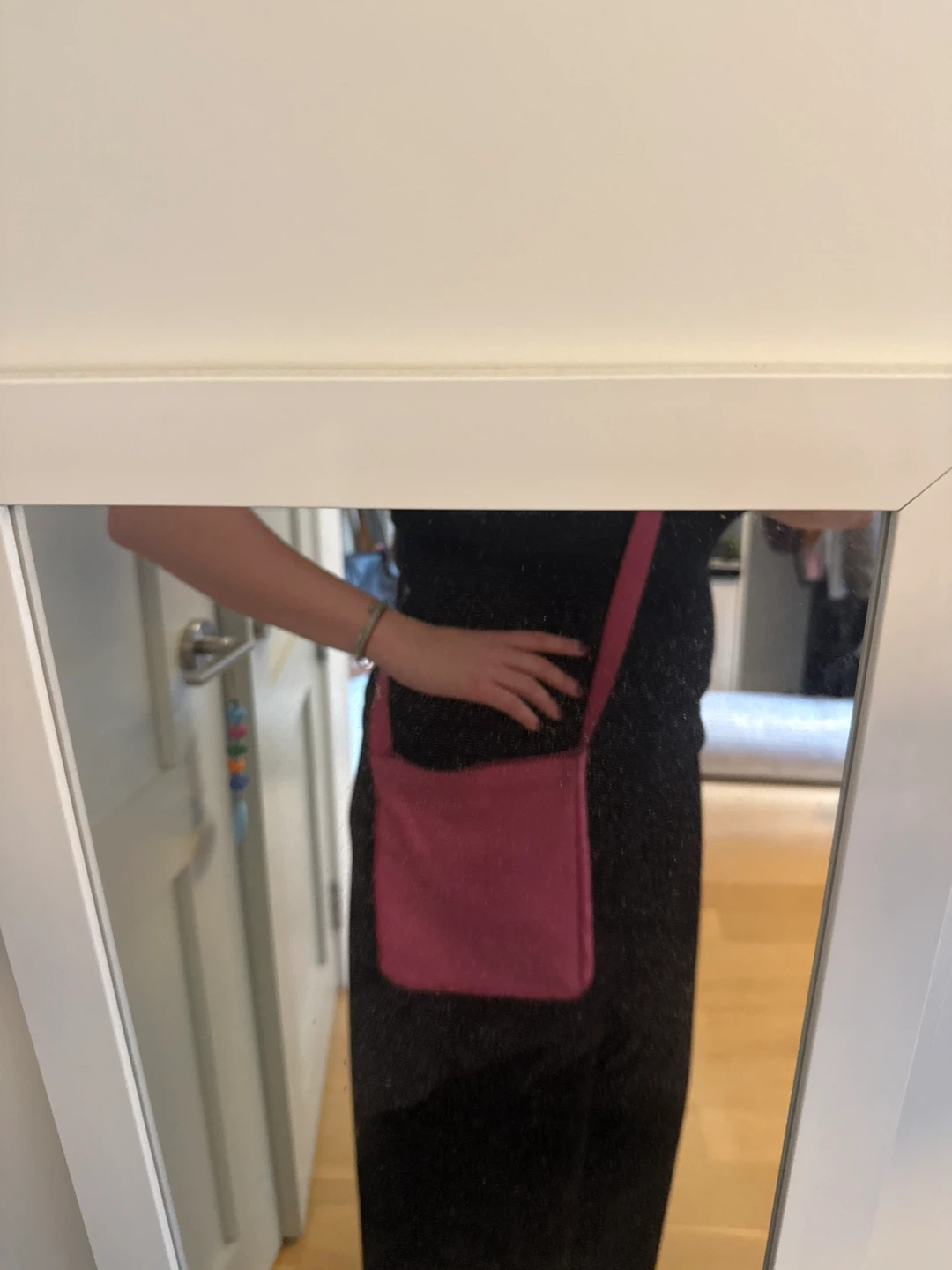 Pink Hermès Evelyne TPM Crossbody Bag - photo 3