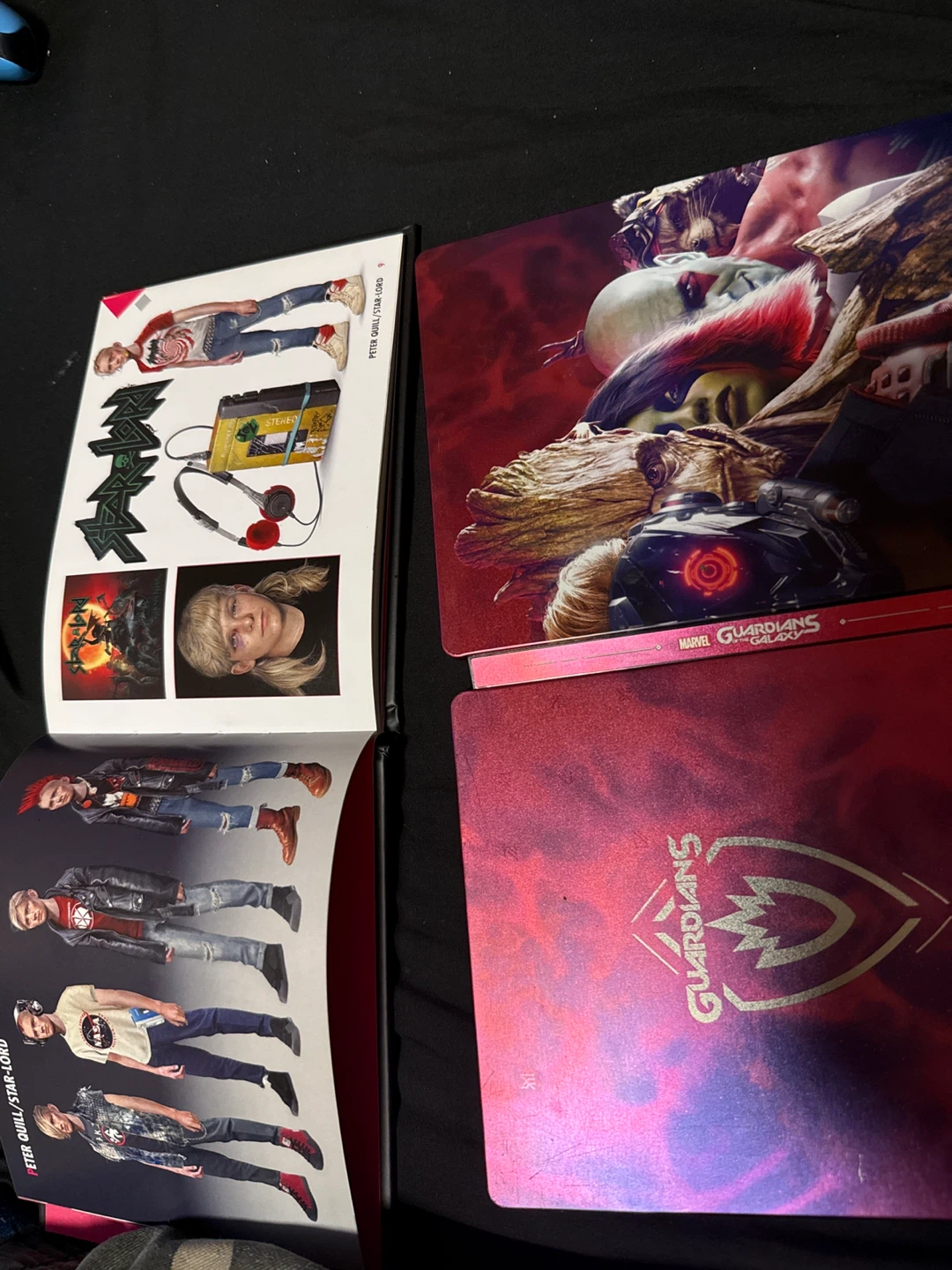 Marvel Guardians of the Galaxy Art Book and Steelbook - photo 2