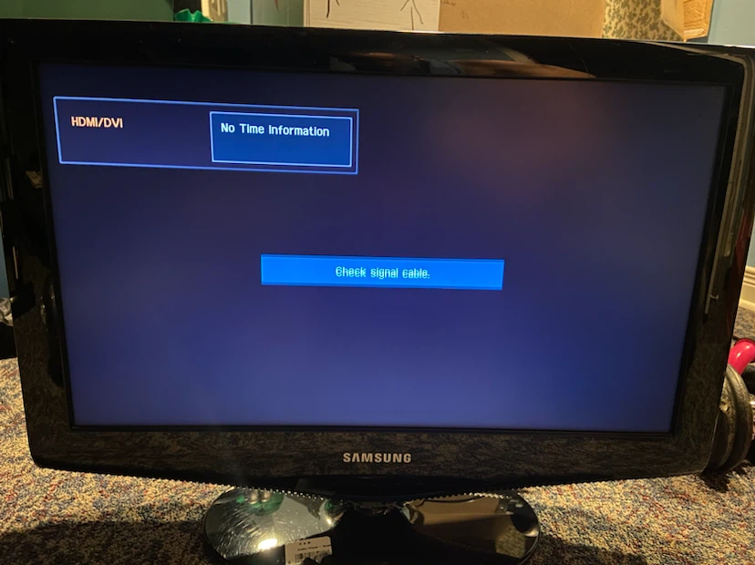 Samsung approx 22-inch LCD Monitor 720p