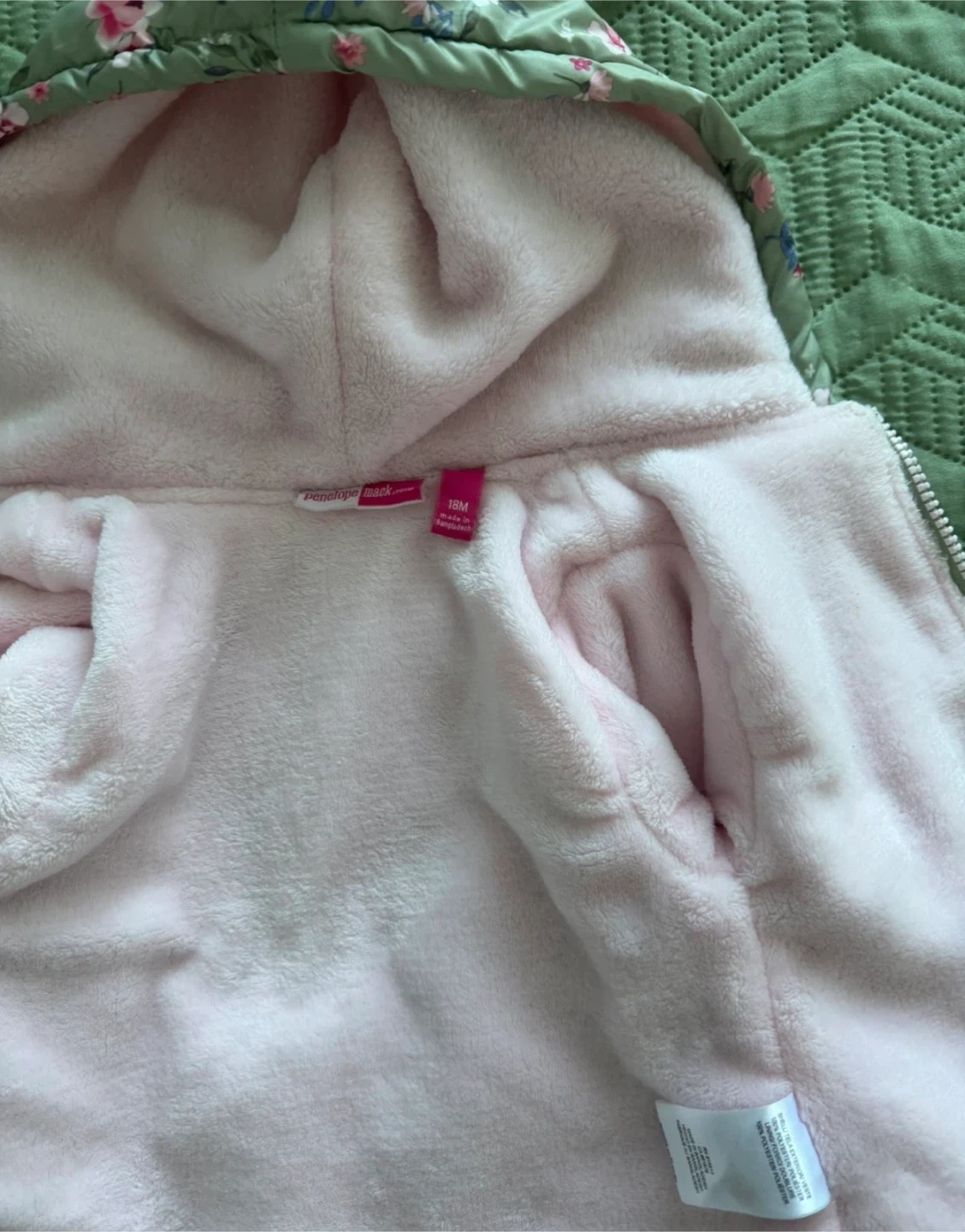 2 for $7 Baby Girl Jacket and Overall Set - photo 3