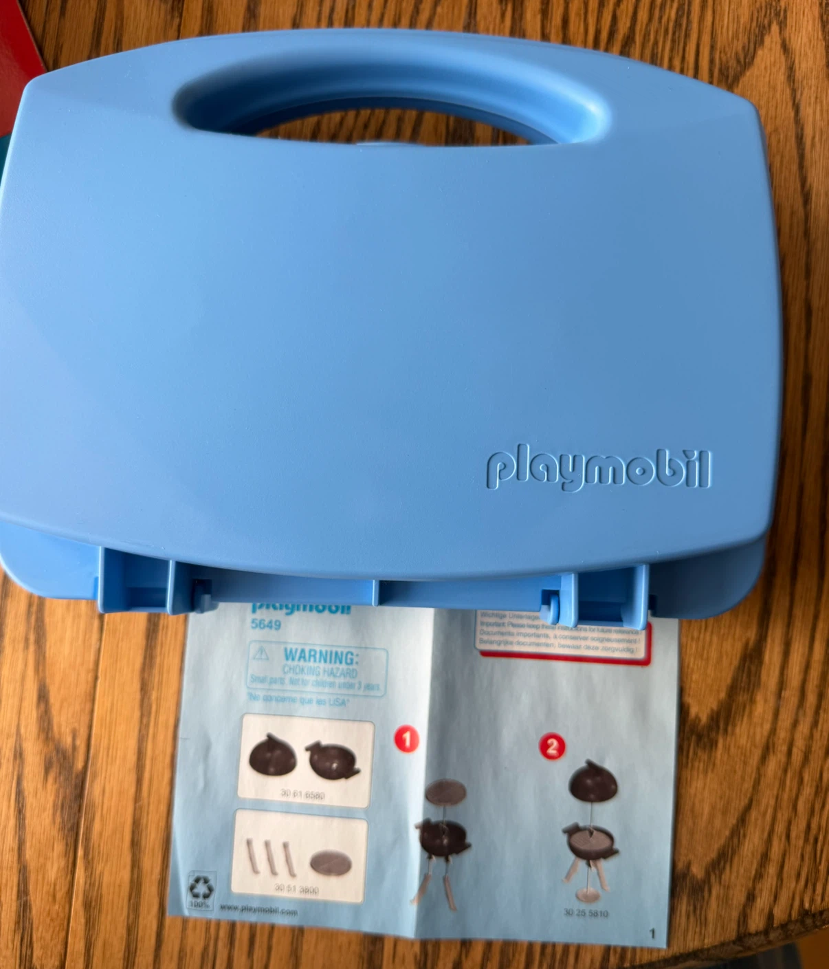 Playmobil Backyard Barbecue Carry Case 5649 - photo 2