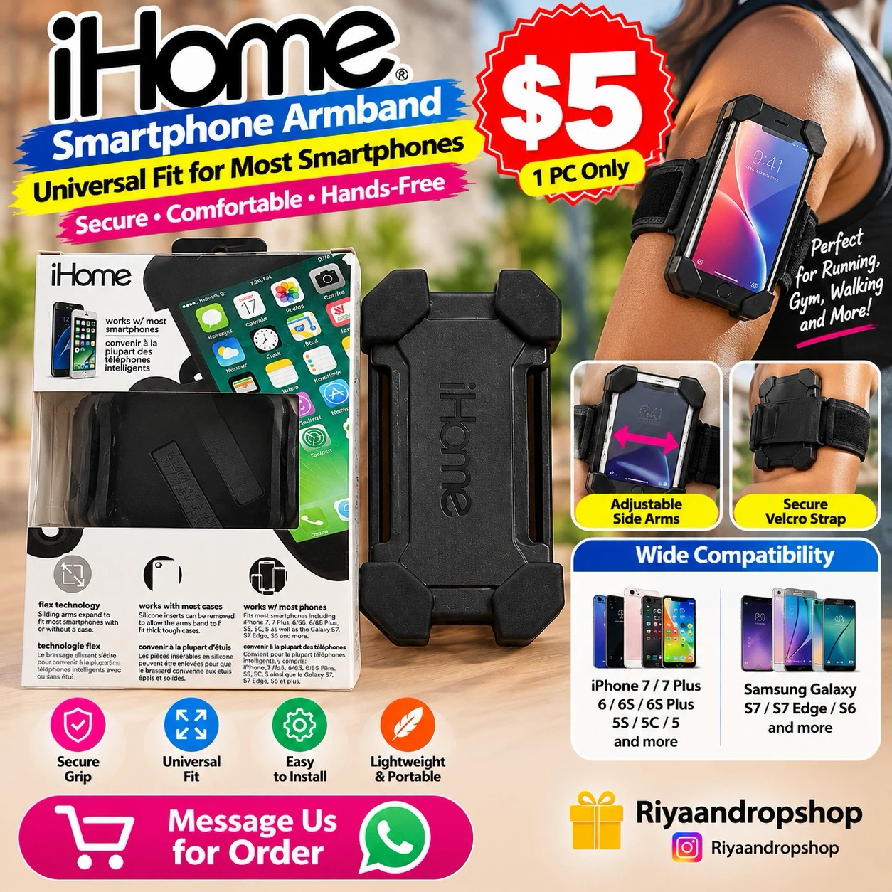 iHome Smartphone Armband
