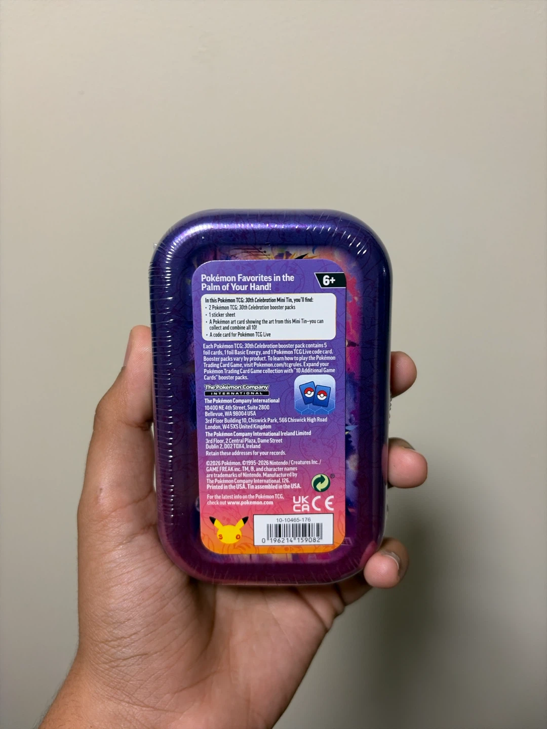 Pokémon TCG Celebration Mini Tin - photo 2
