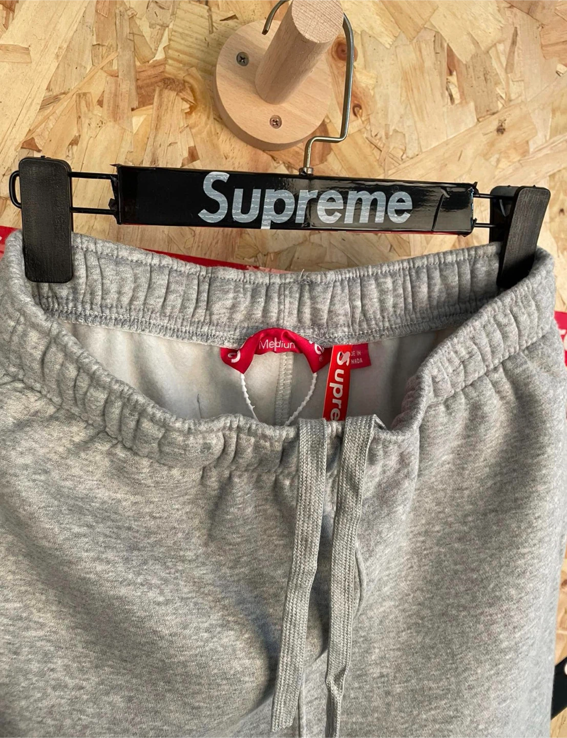 Supreme Grey Sweatpants - photo 3