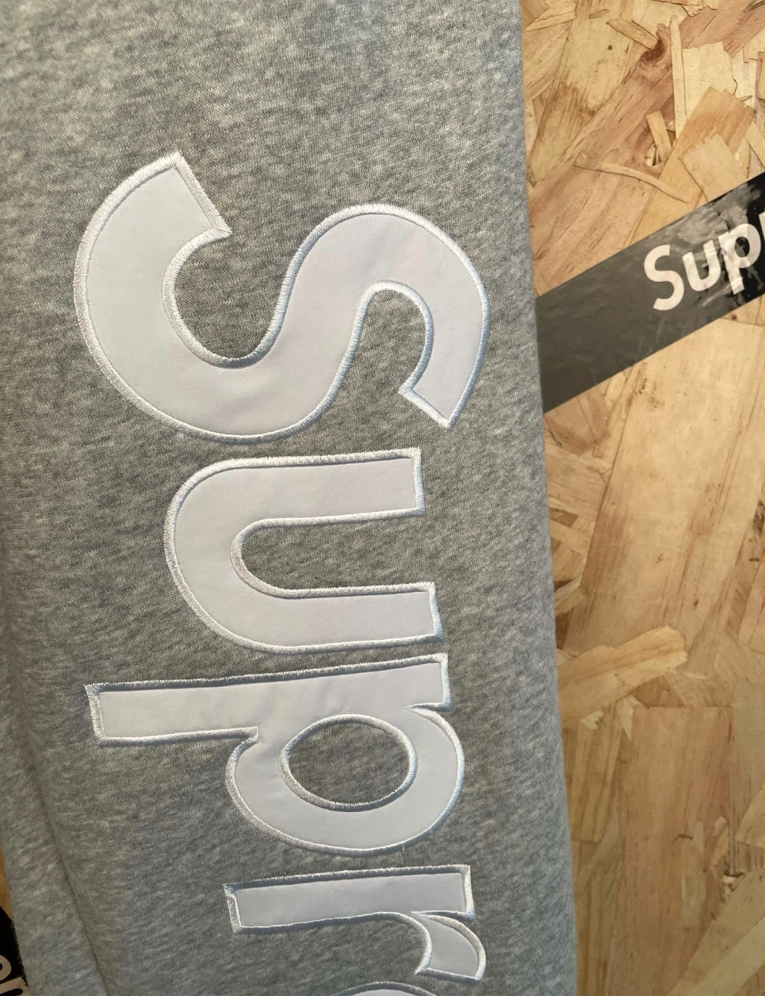 Supreme Grey Sweatpants - photo 4