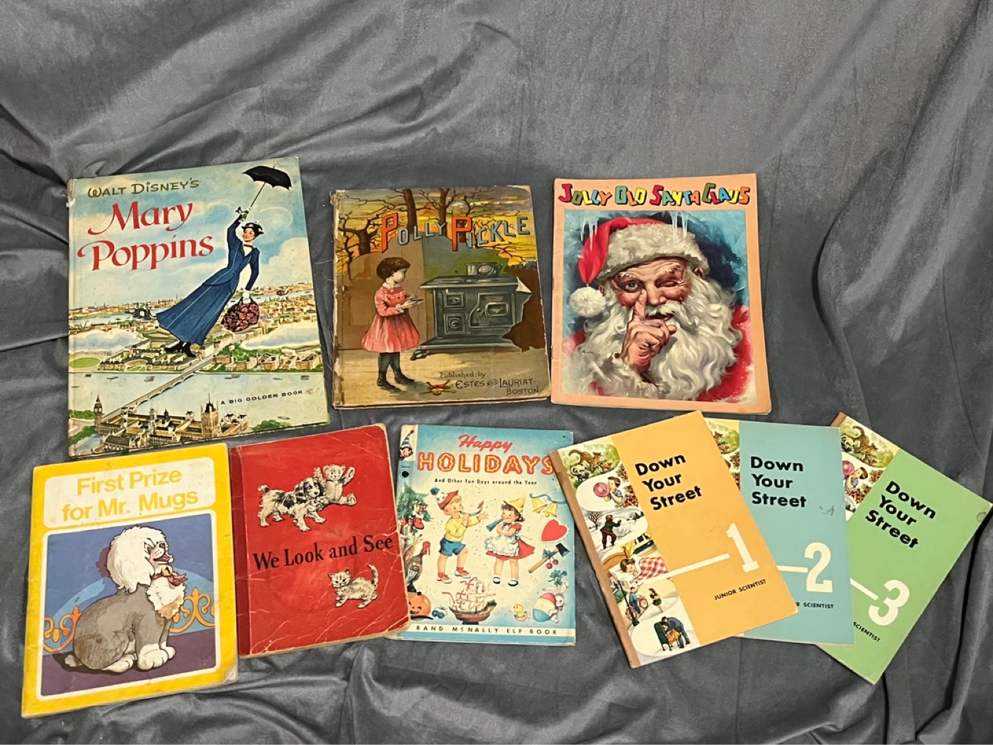$10 for 9 antique/vintage children’s books