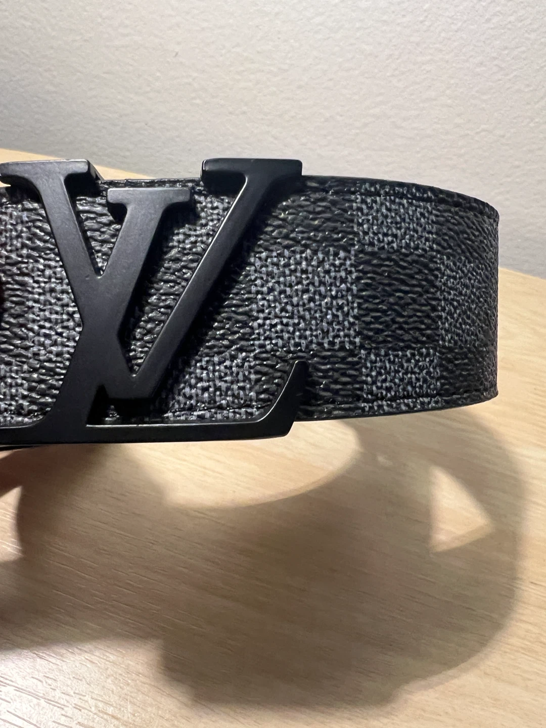 Louis Vuitton Damier Graphite Belt