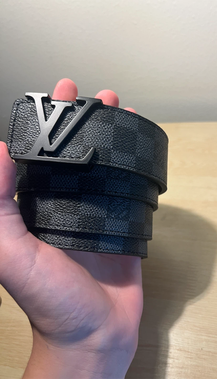 Louis Vuitton Damier Graphite Belt - photo 2