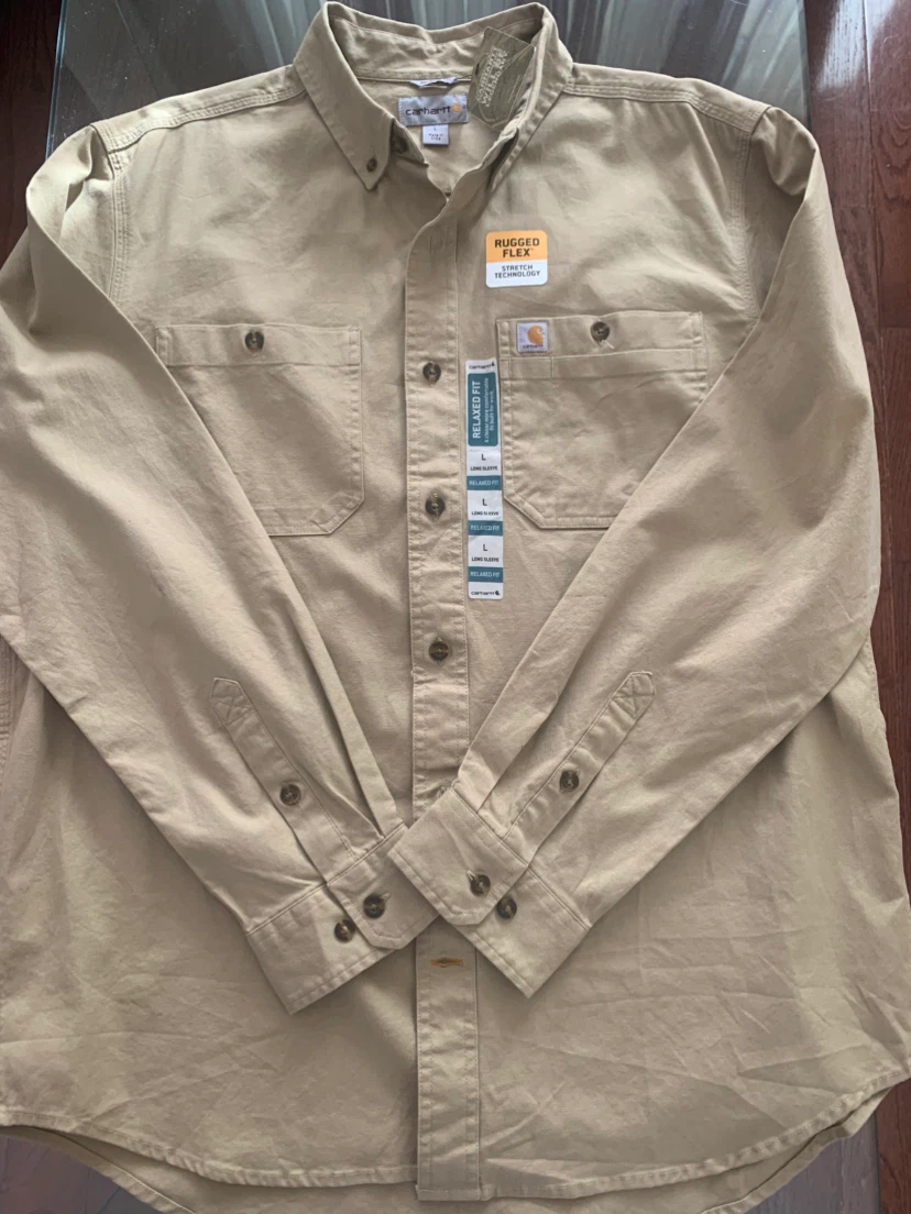 Carhartt Rugged Flex Relaxed Fit Long Sleeve Shirt
