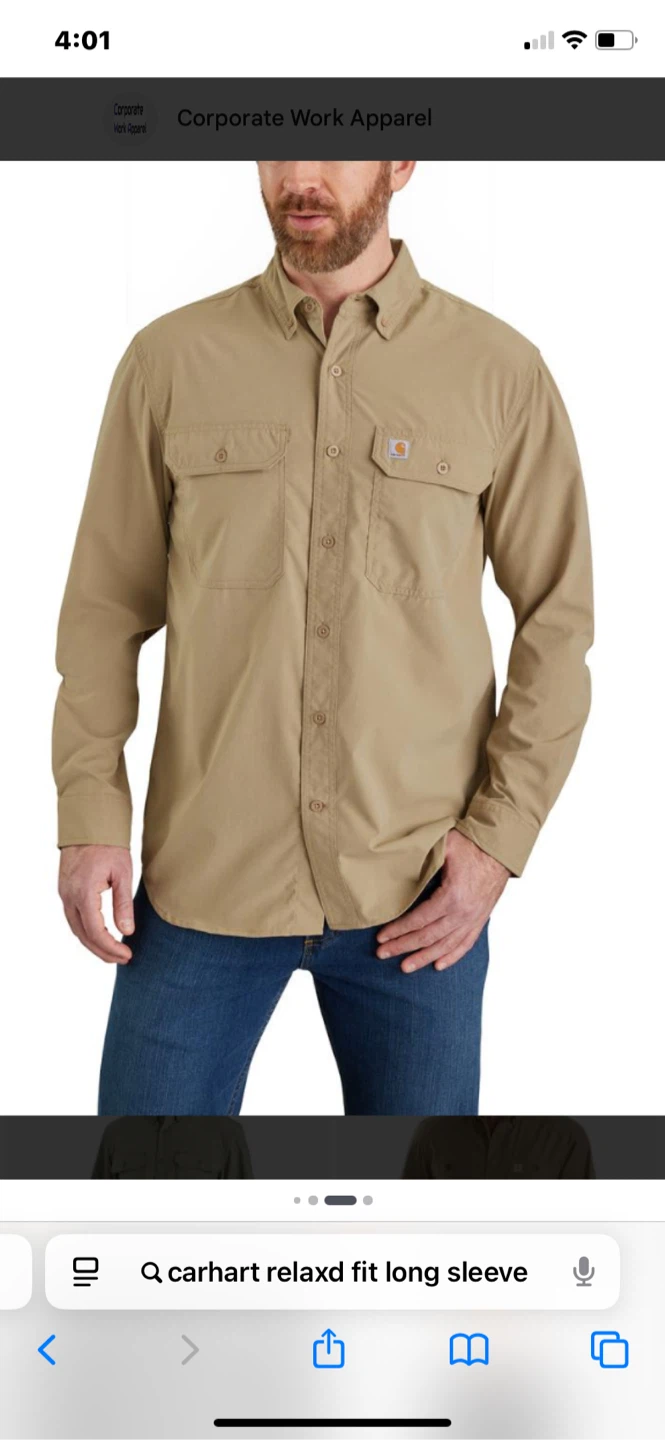 Carhartt Rugged Flex Relaxed Fit Long Sleeve Shirt - photo 5