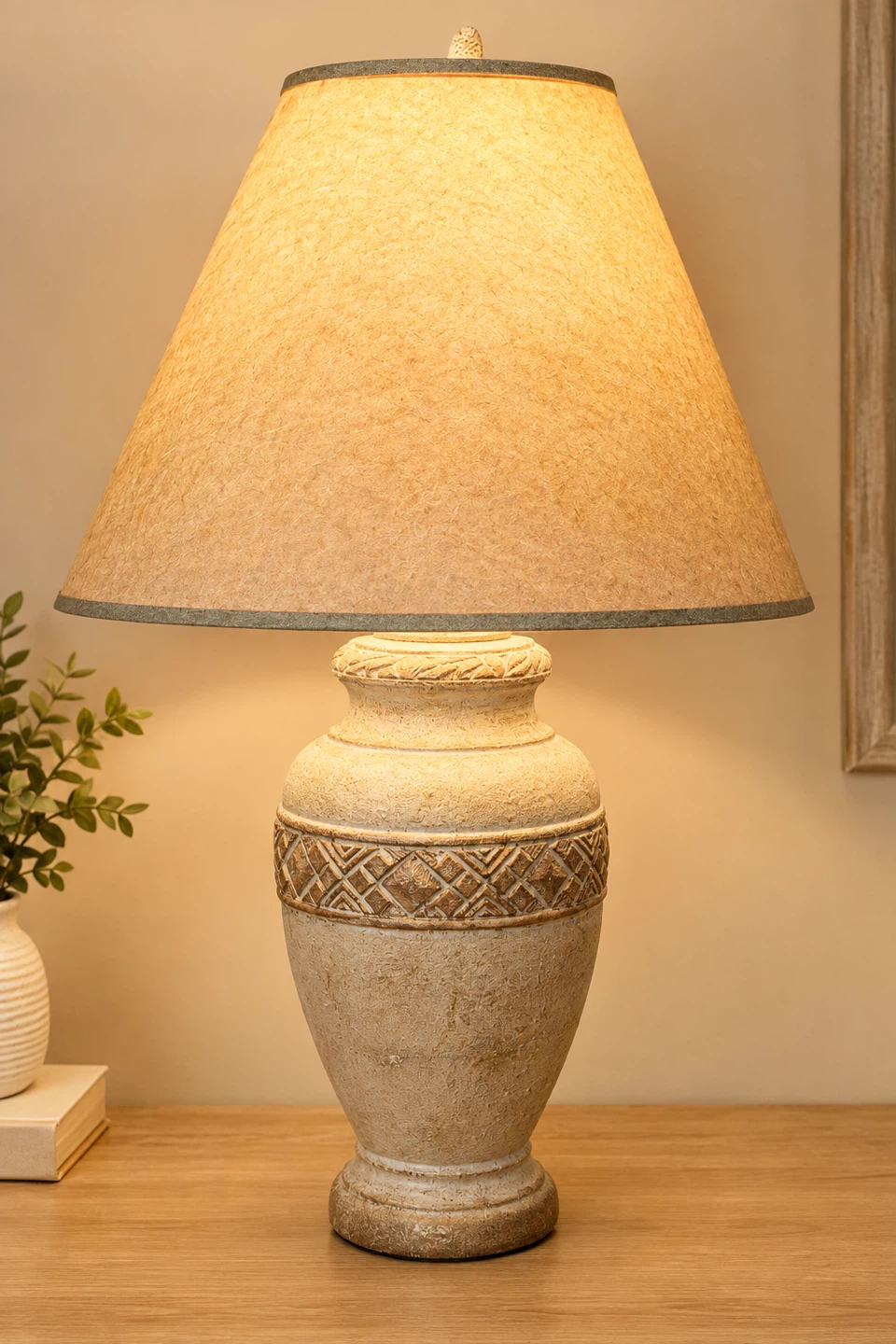Textured Ceramic Table Lamp