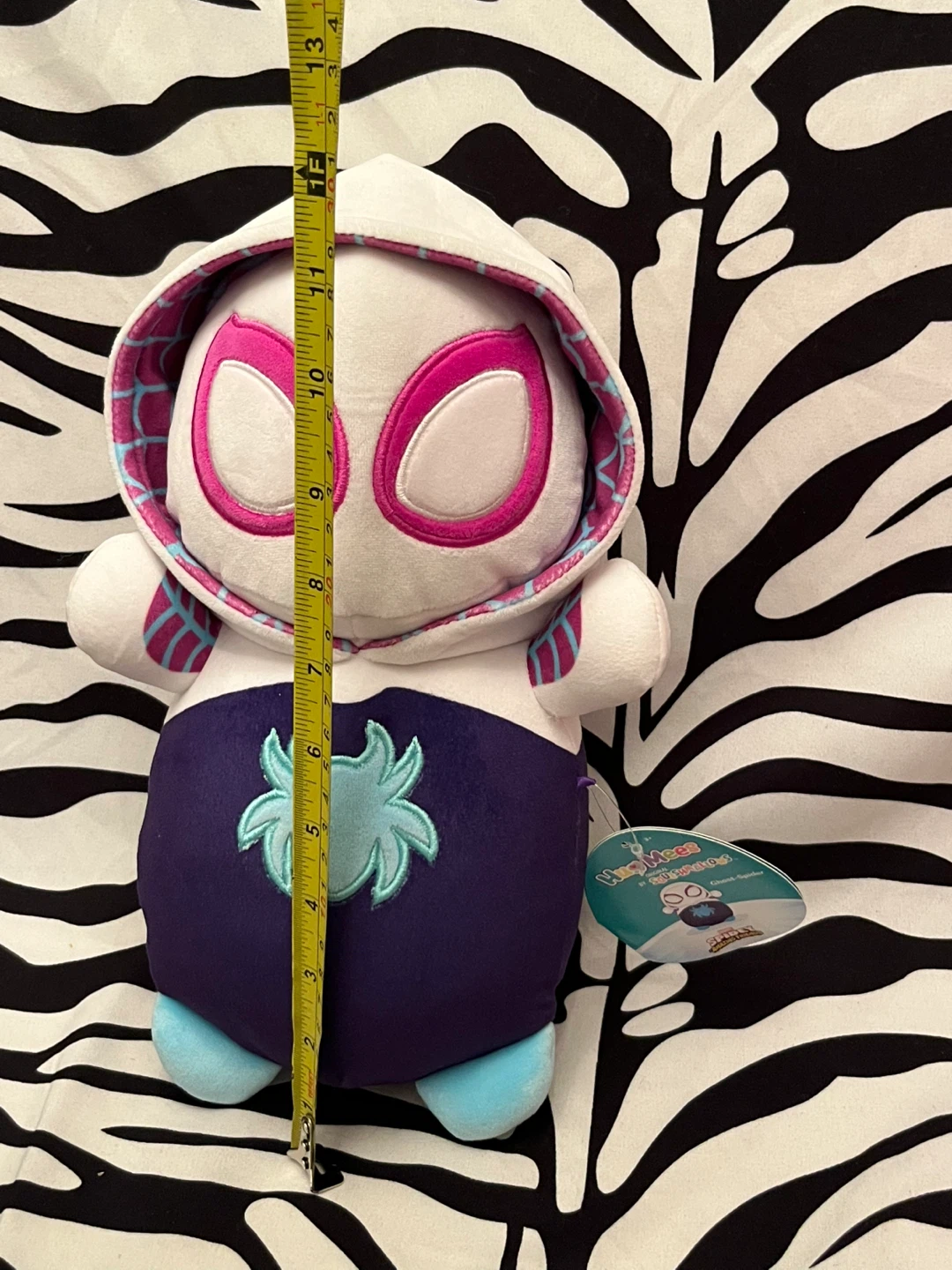 🕷️ Ghost-Spider HugMees Squishmallows x Marvel plush Toy 🕷️ - photo 3