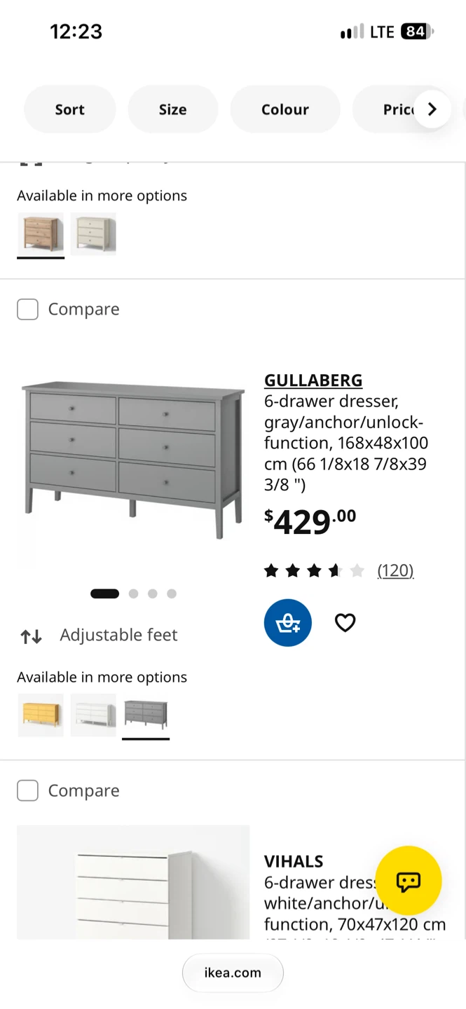 IKEA 6-drawer dresser in black - photo 5