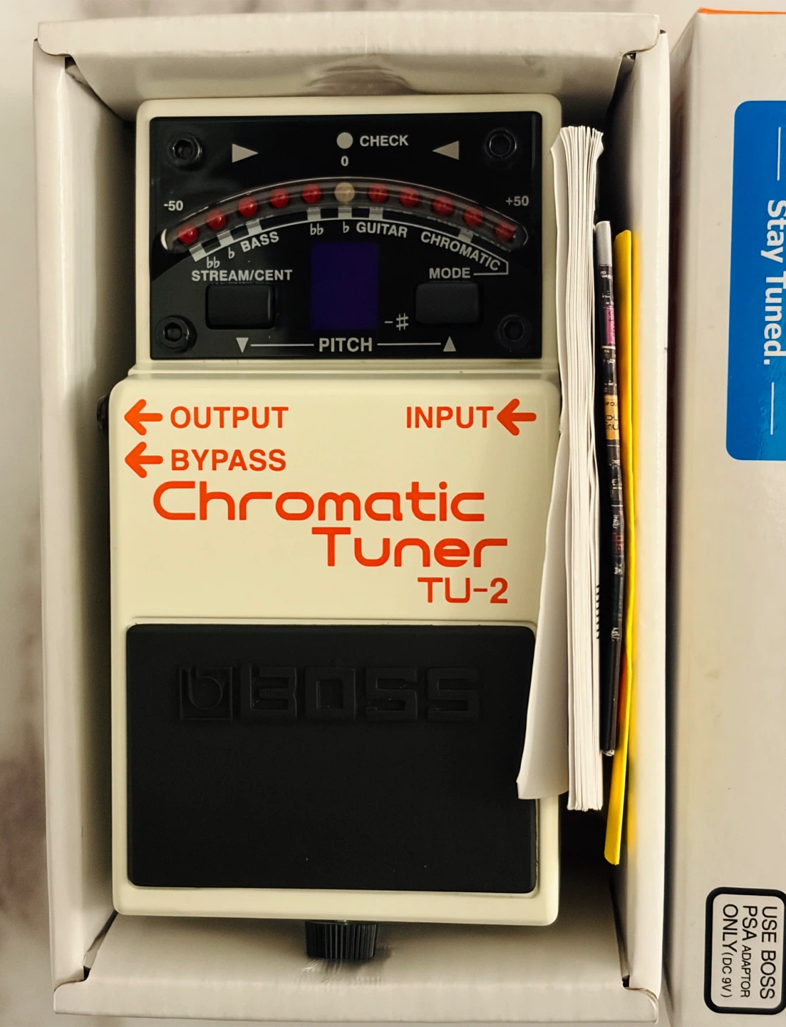 Boss TU-2 Chromatic Tuner Brand new - photo 2
