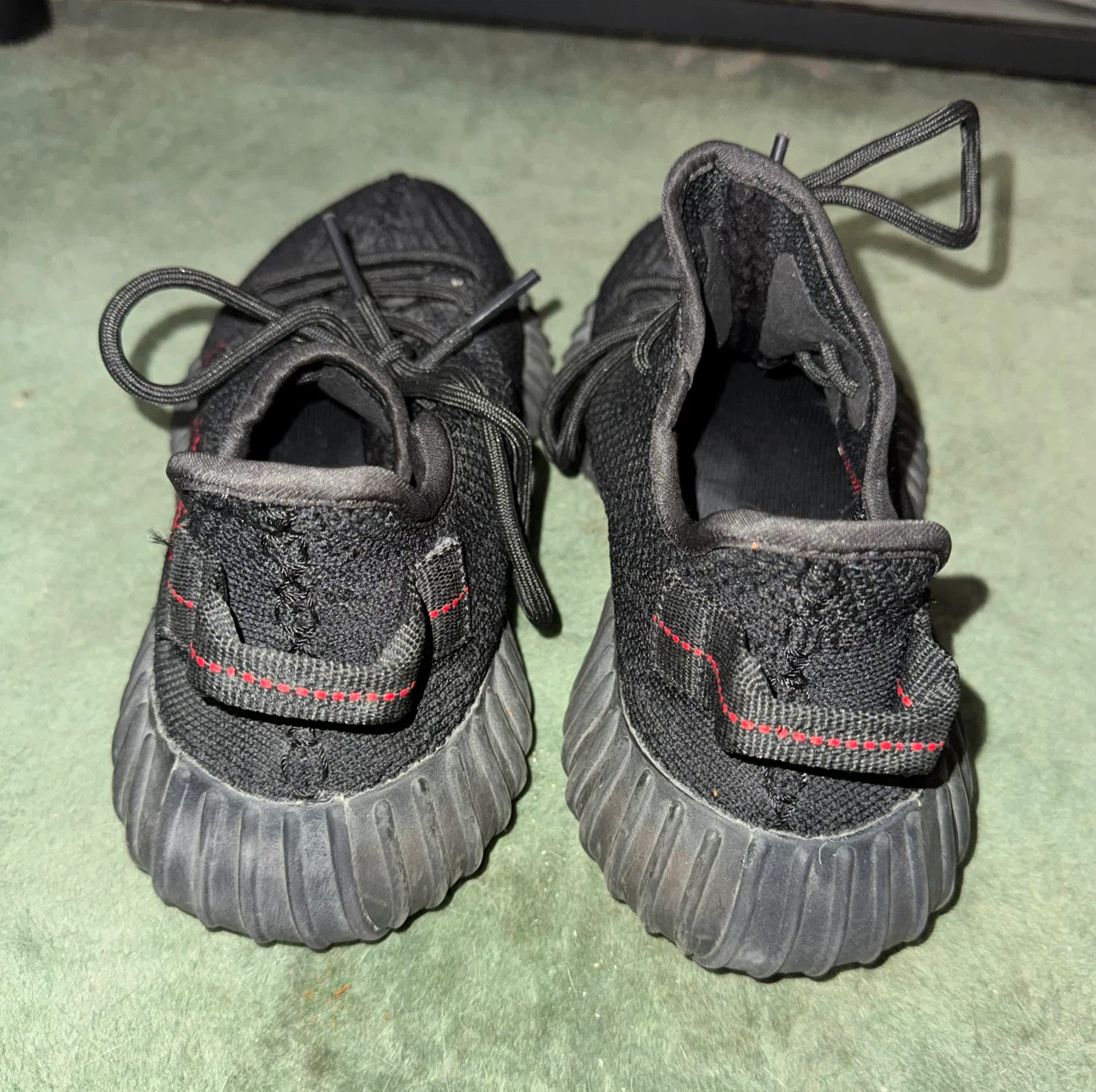 Adidas Yeezy Boost 350 V2 Black Red - photo 3