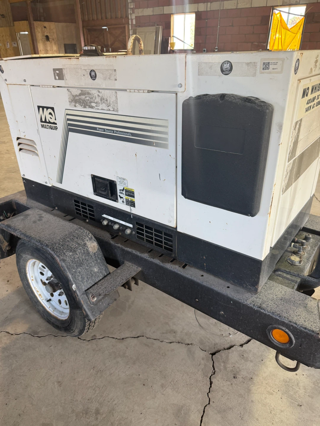 Multiquip DLW-400ESA4 Welder Generator on Trailer - photo 2