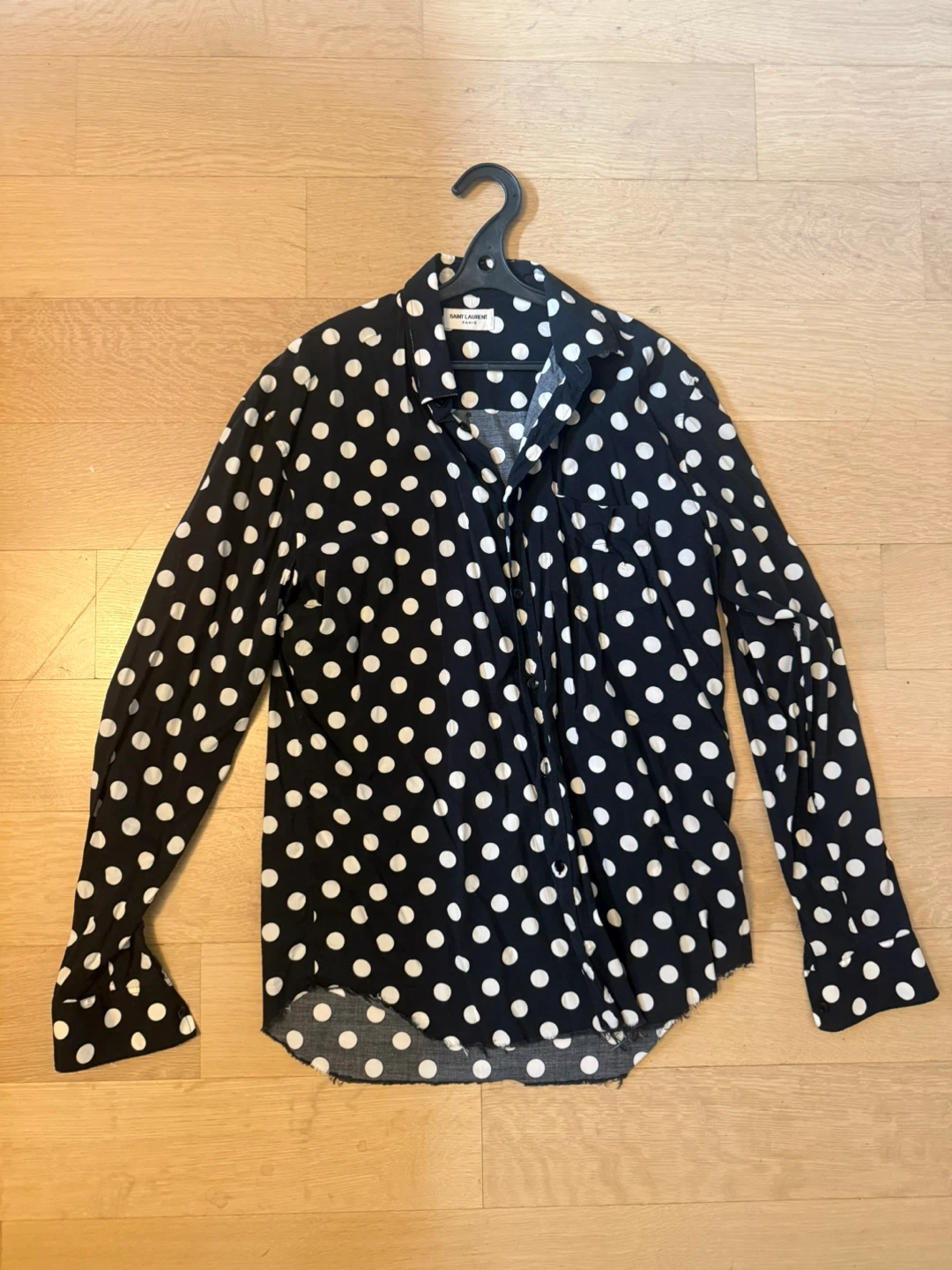 Saint Laurent Polka Dot Button-Down Shirt