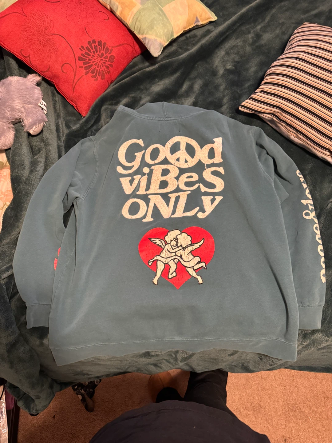 Two Graphic Hoodies