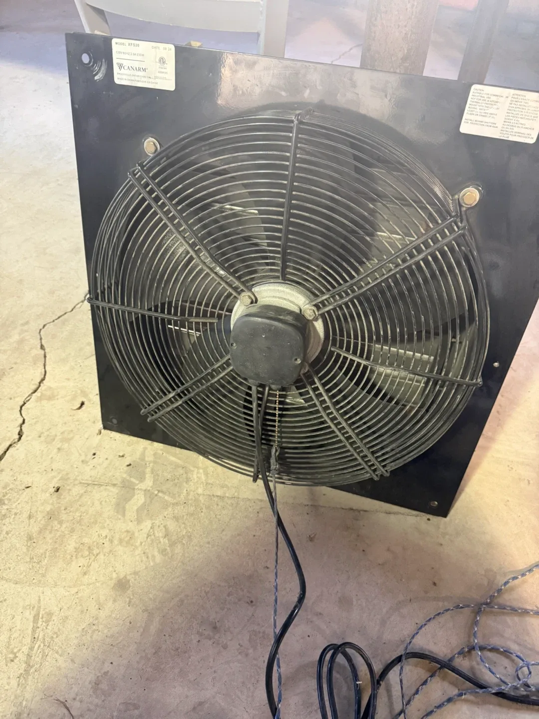 Canarm XFS20 Commercial Exhaust Fan