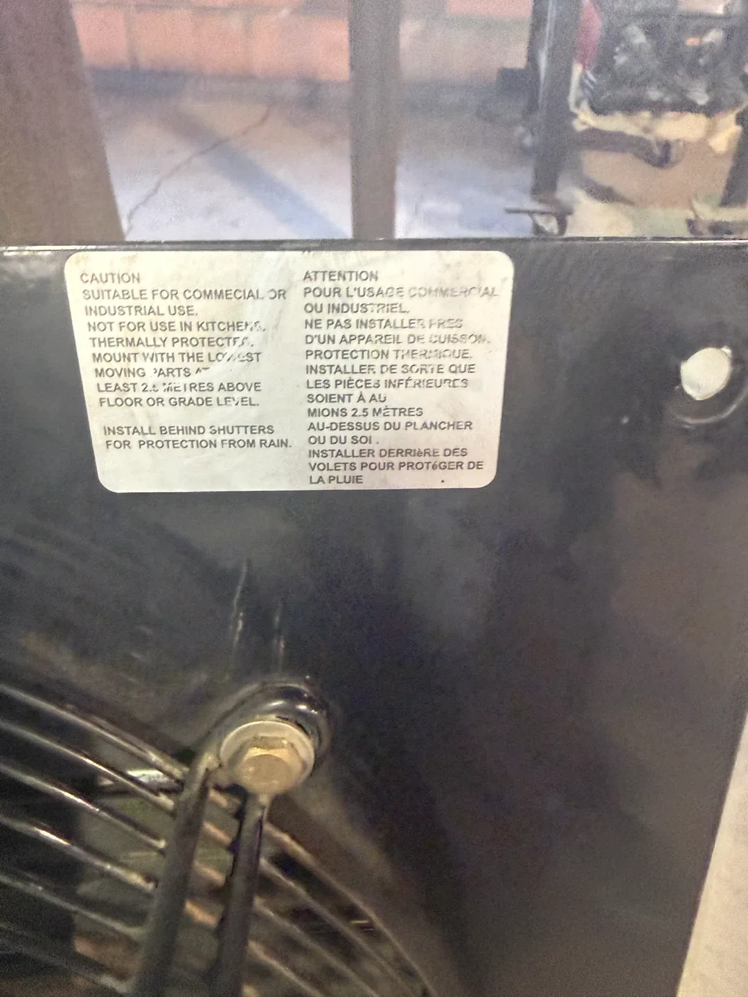 Canarm XFS20 Commercial Exhaust Fan - photo 2