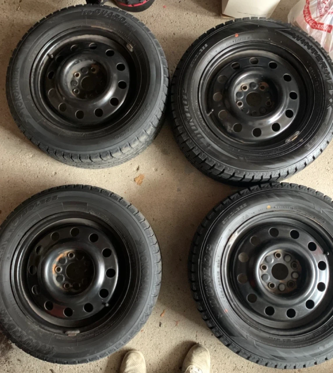 Winter Tires set  with RIMS