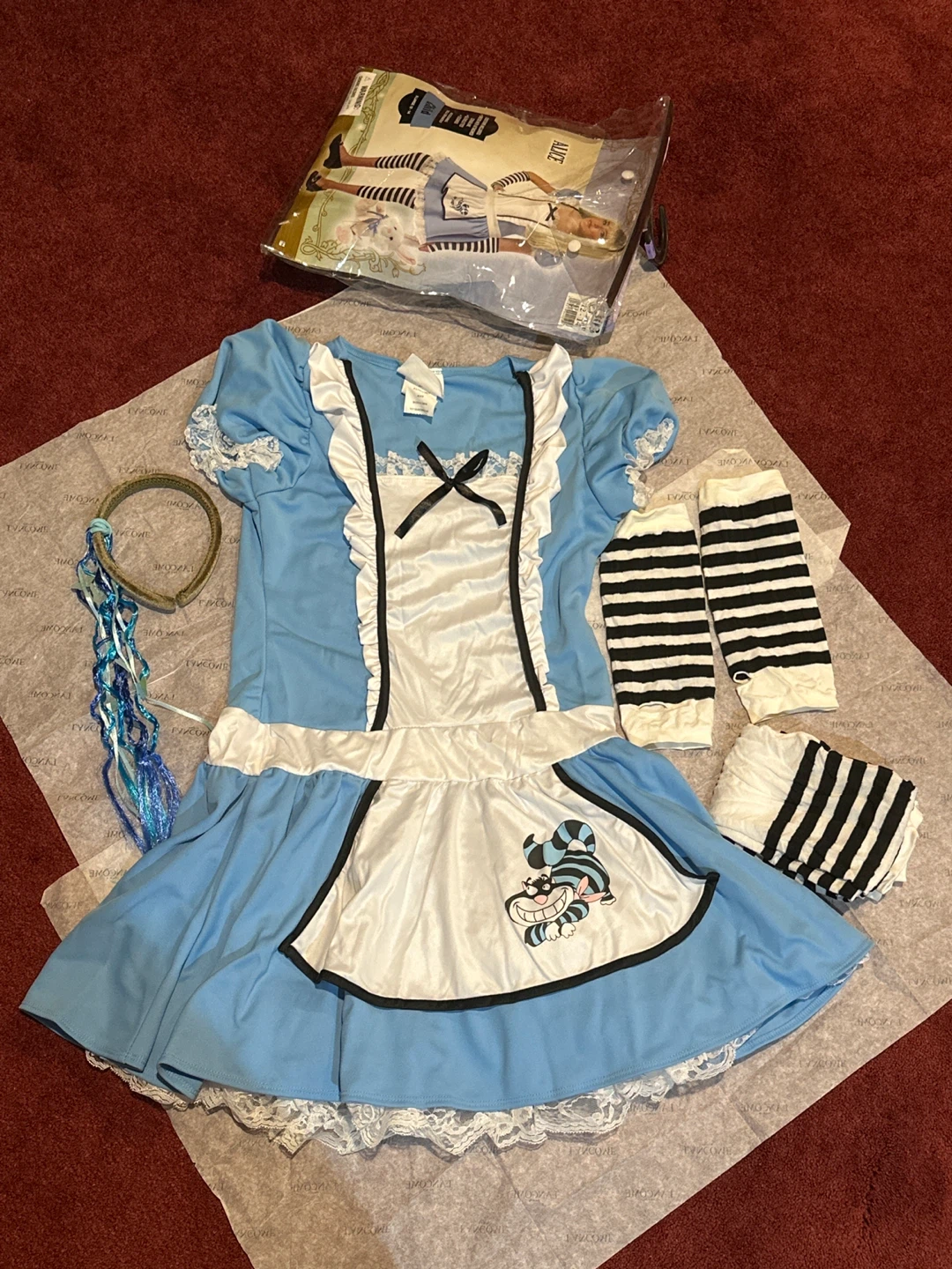 Alice in Wonderland Child Costume X-Large 12-14 - photo 2
