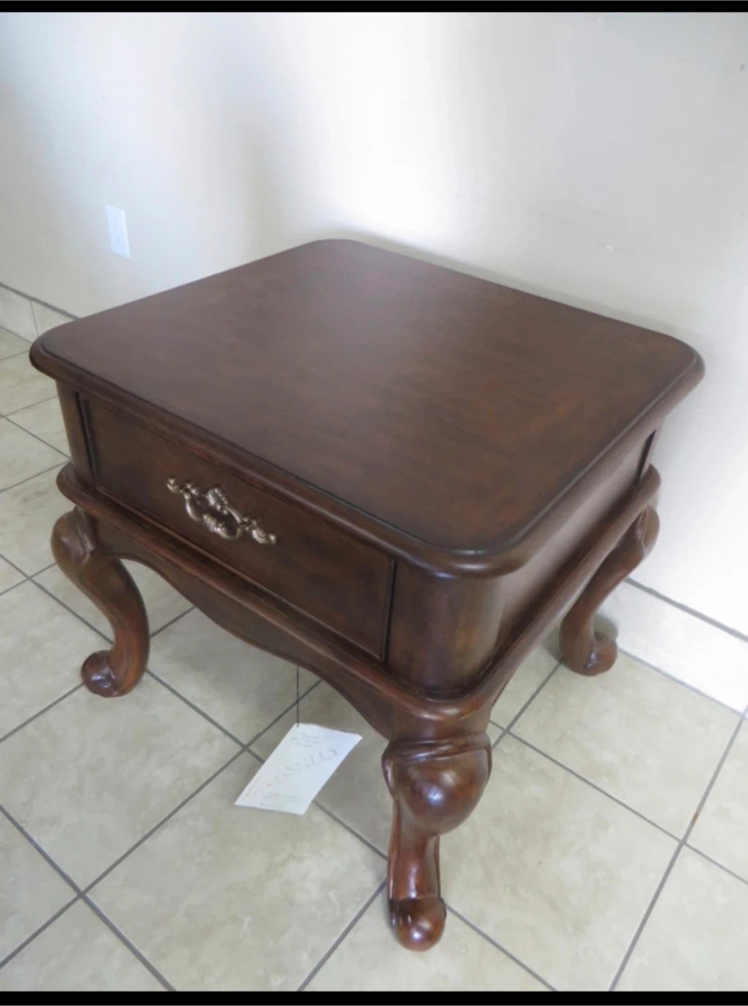 Brand New (ASHLEY) Solid Wood End Table