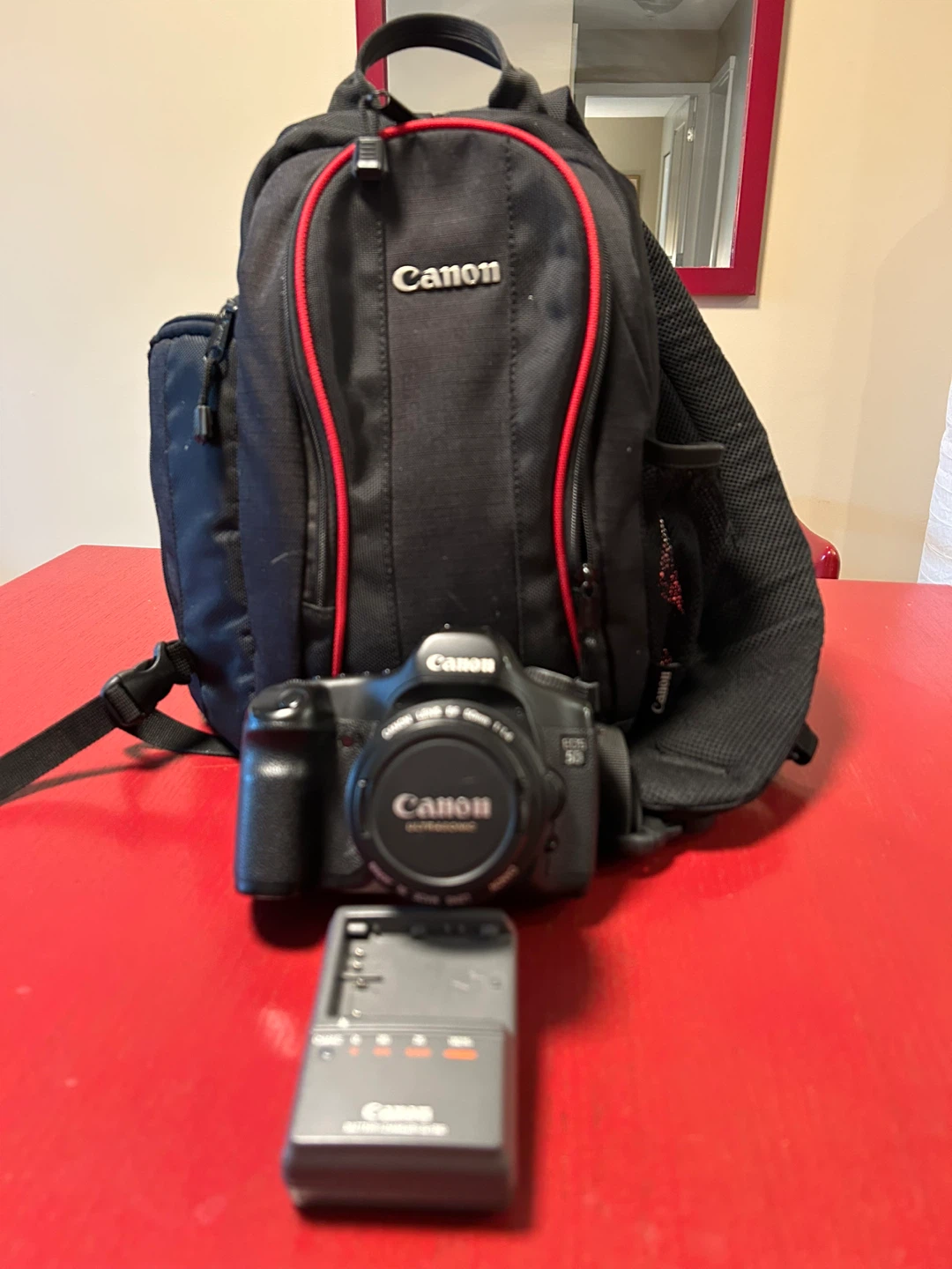 Canon EOS 5D digital camera with 50 mm,1.4 lens
