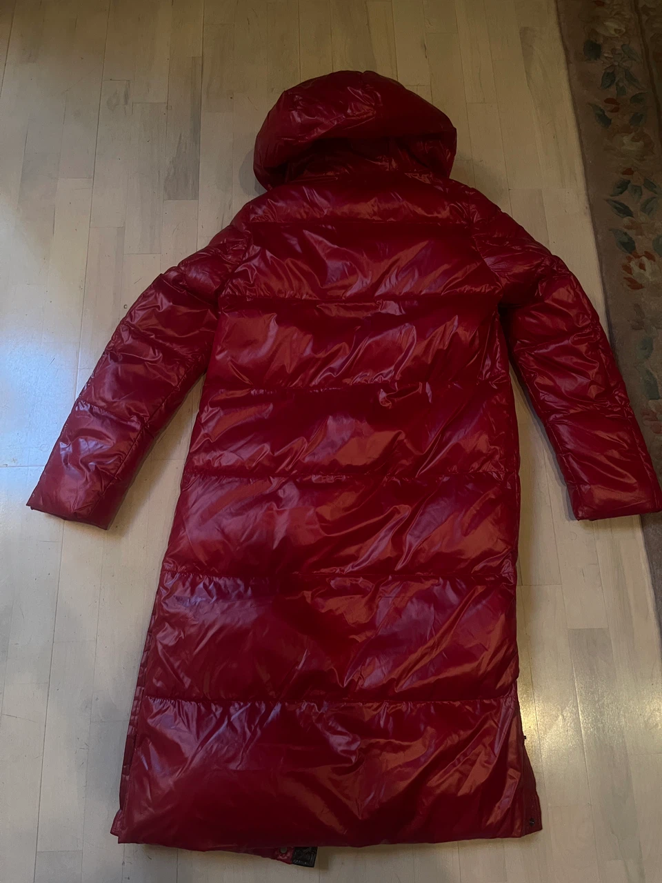 Icebear Red Puffer Coat Size 42 - photo 2