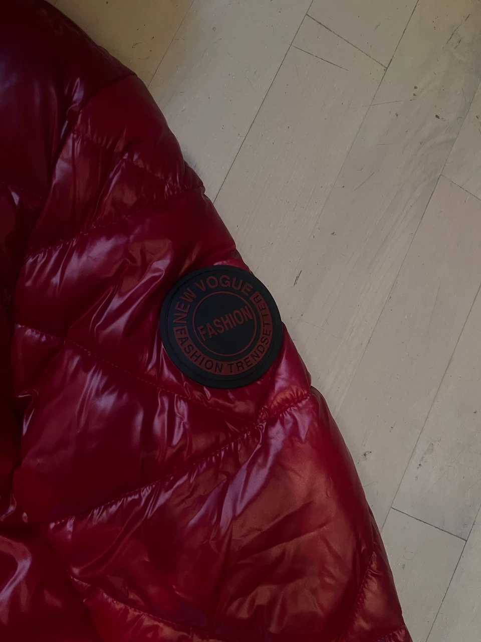 Icebear Red Puffer Coat Size 42 - photo 4
