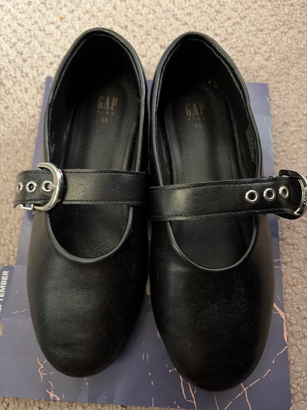 Gap Kids Black Mary Jane Shoes - Size 13