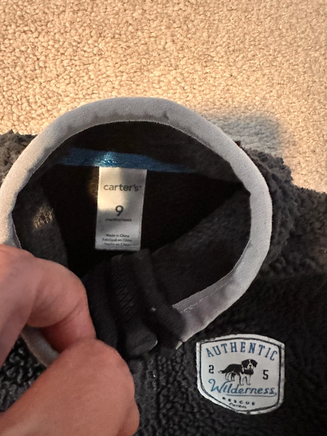 Carter's Fleece Outfit - 9 Months - photo 2