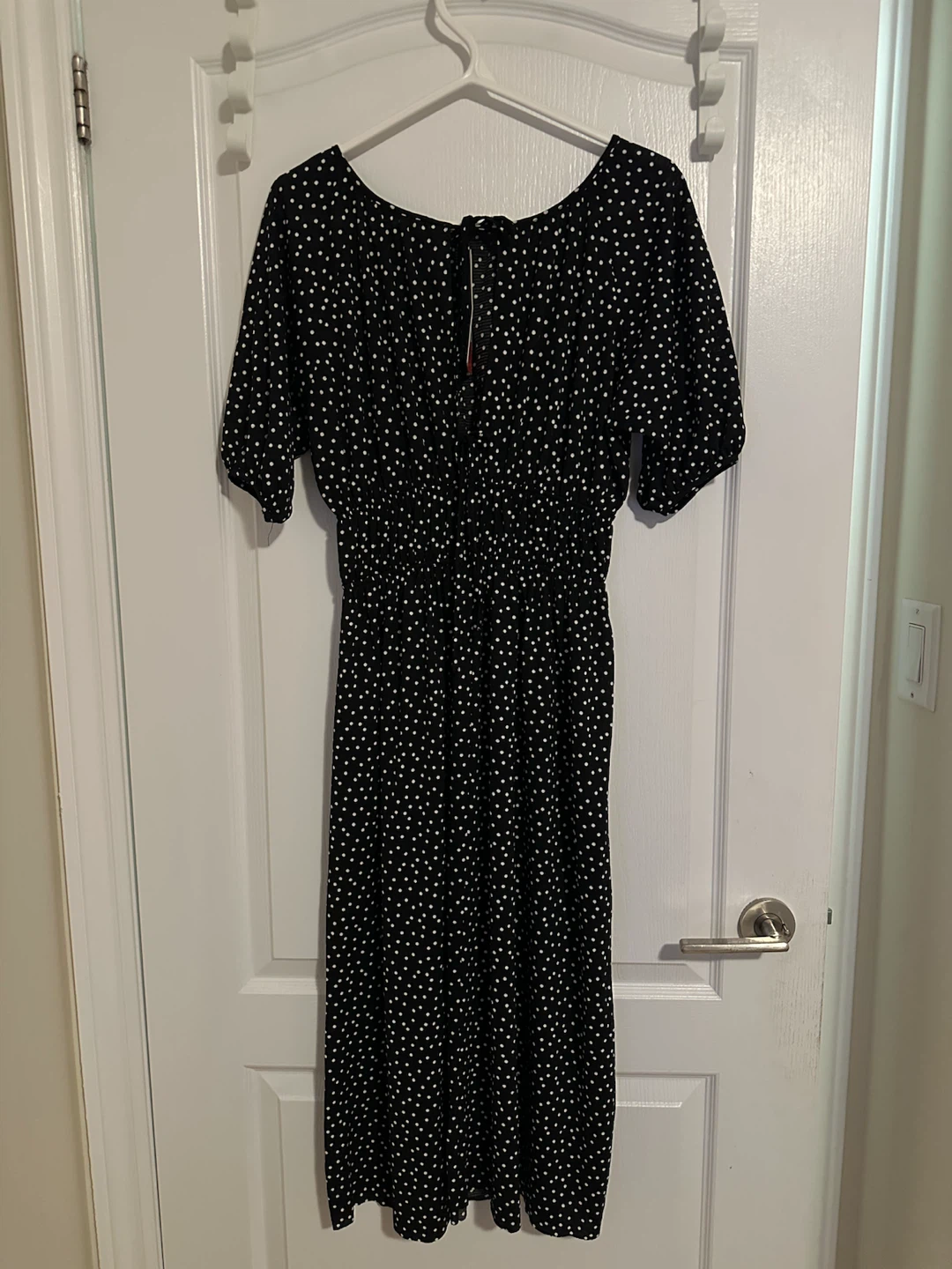 Zara Polka Dot Midi Dress - photo 2