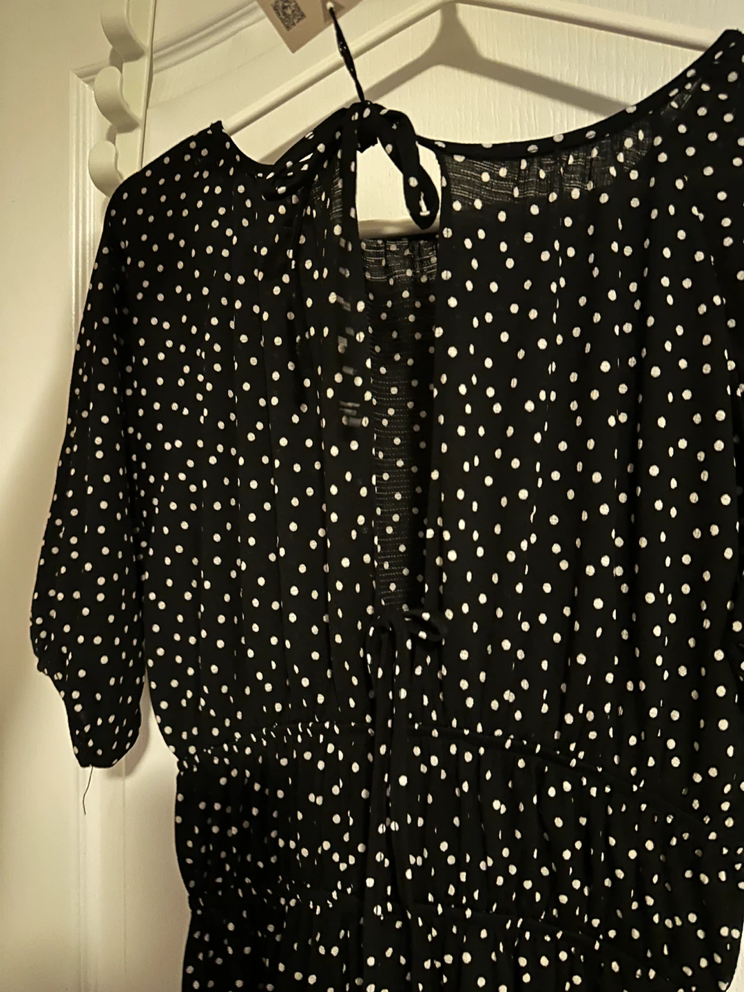 Zara Polka Dot Midi Dress - photo 3
