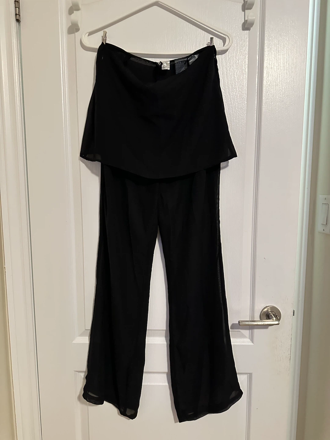 H&M Mesh Black Jumpsuit