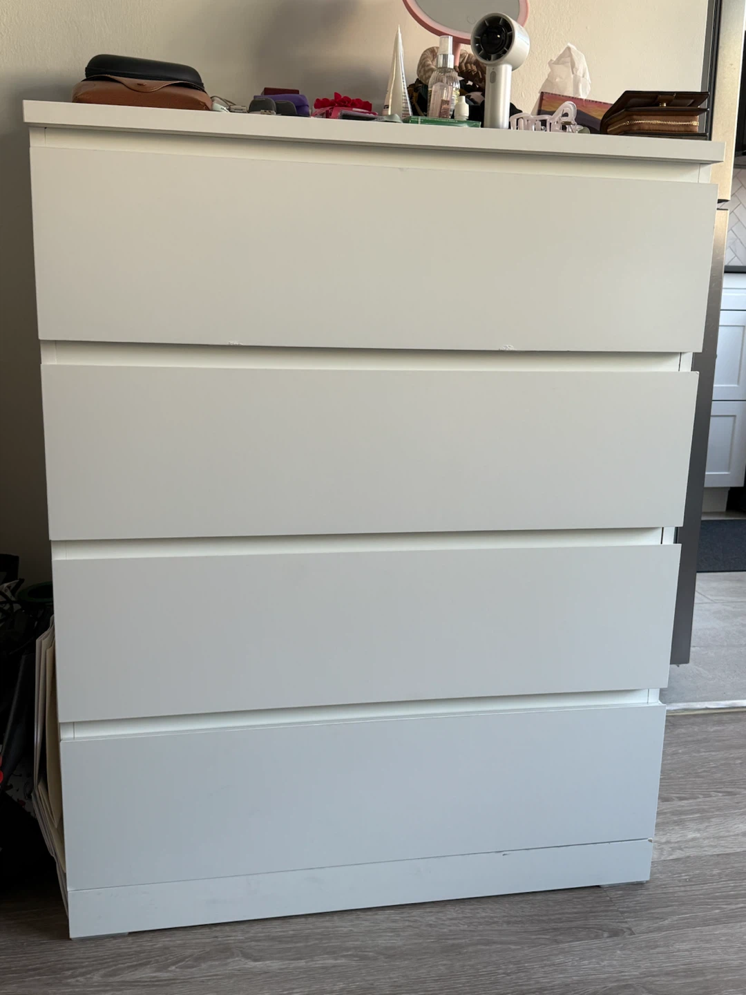 IKEA Malm 4-Drawer Chest White