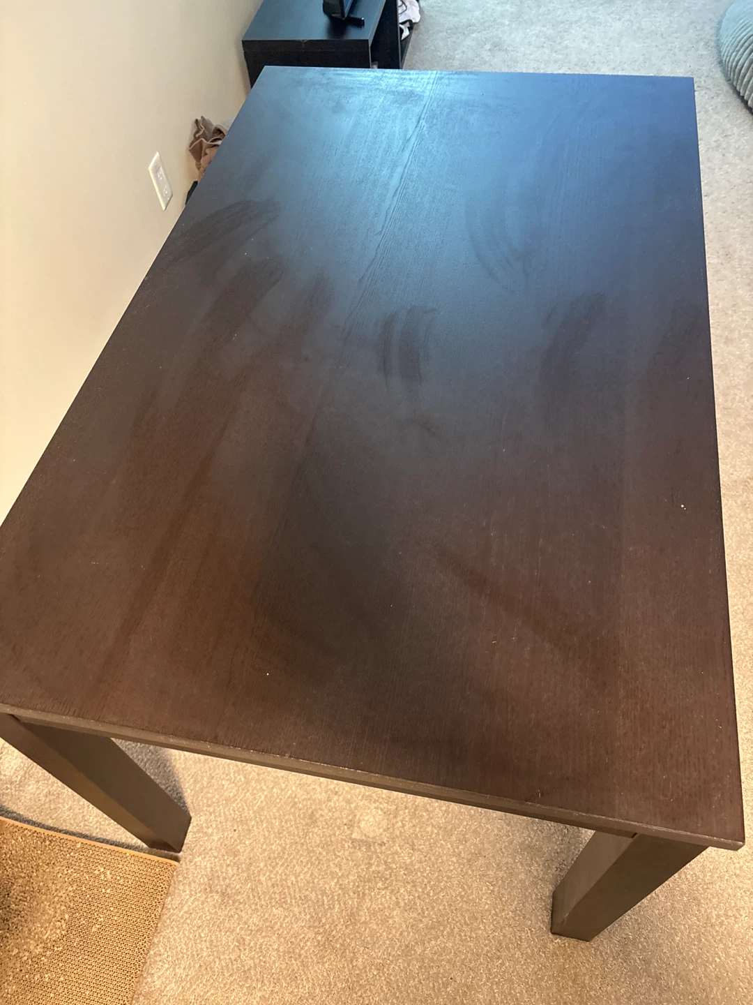 Ikea Dark Brown Dining Table
