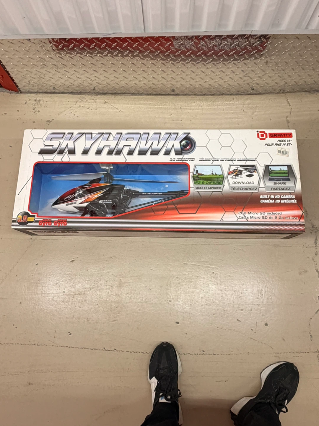 iO Gravity Skyhawk R/C Helicopter with HD Camera