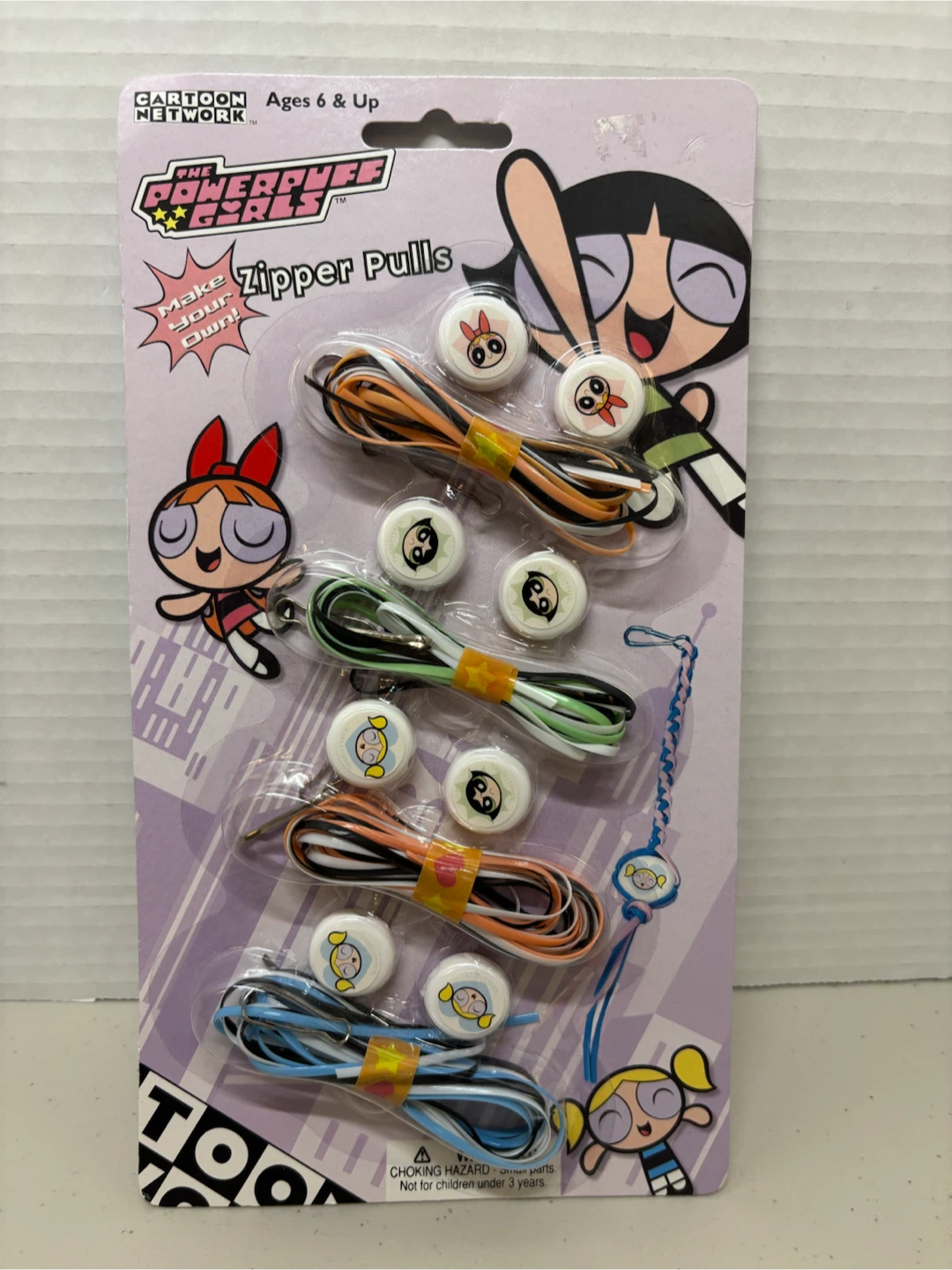 Powerpuff Girls Make Your Own Zipper Pulls Kit