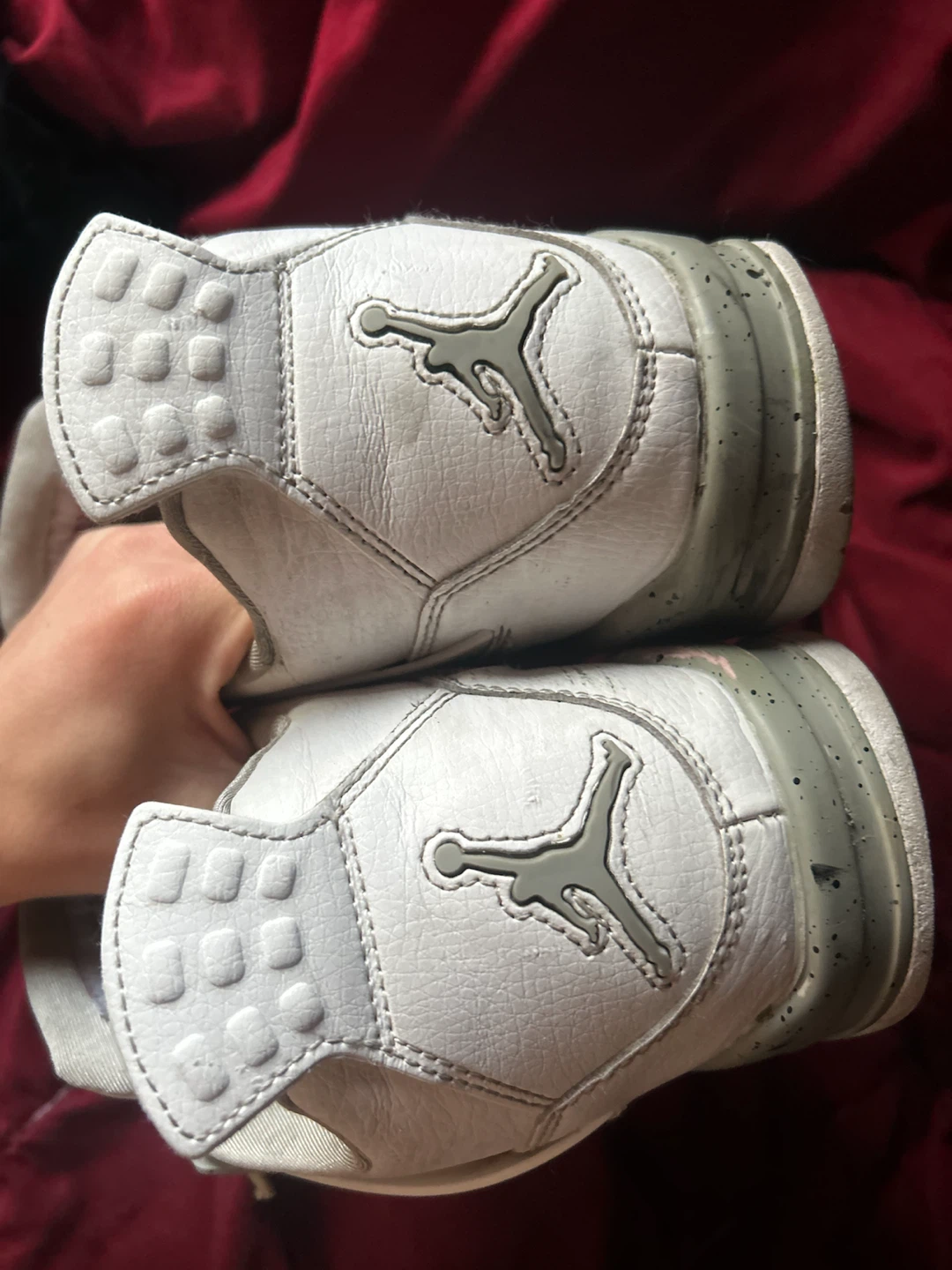 White cement Jordan 4 -size 11 M - photo 3