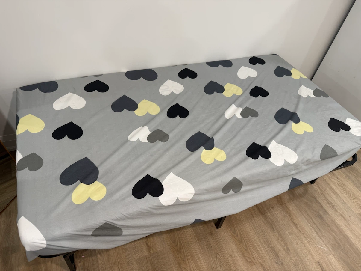 Twin bed with mattress for sale