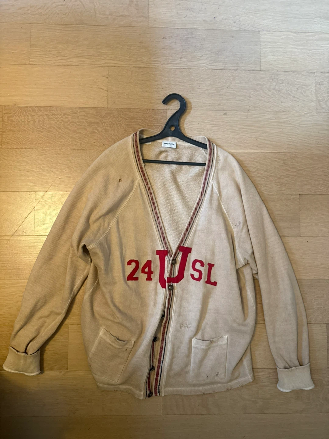 Saint Laurent Varsity Cardigan