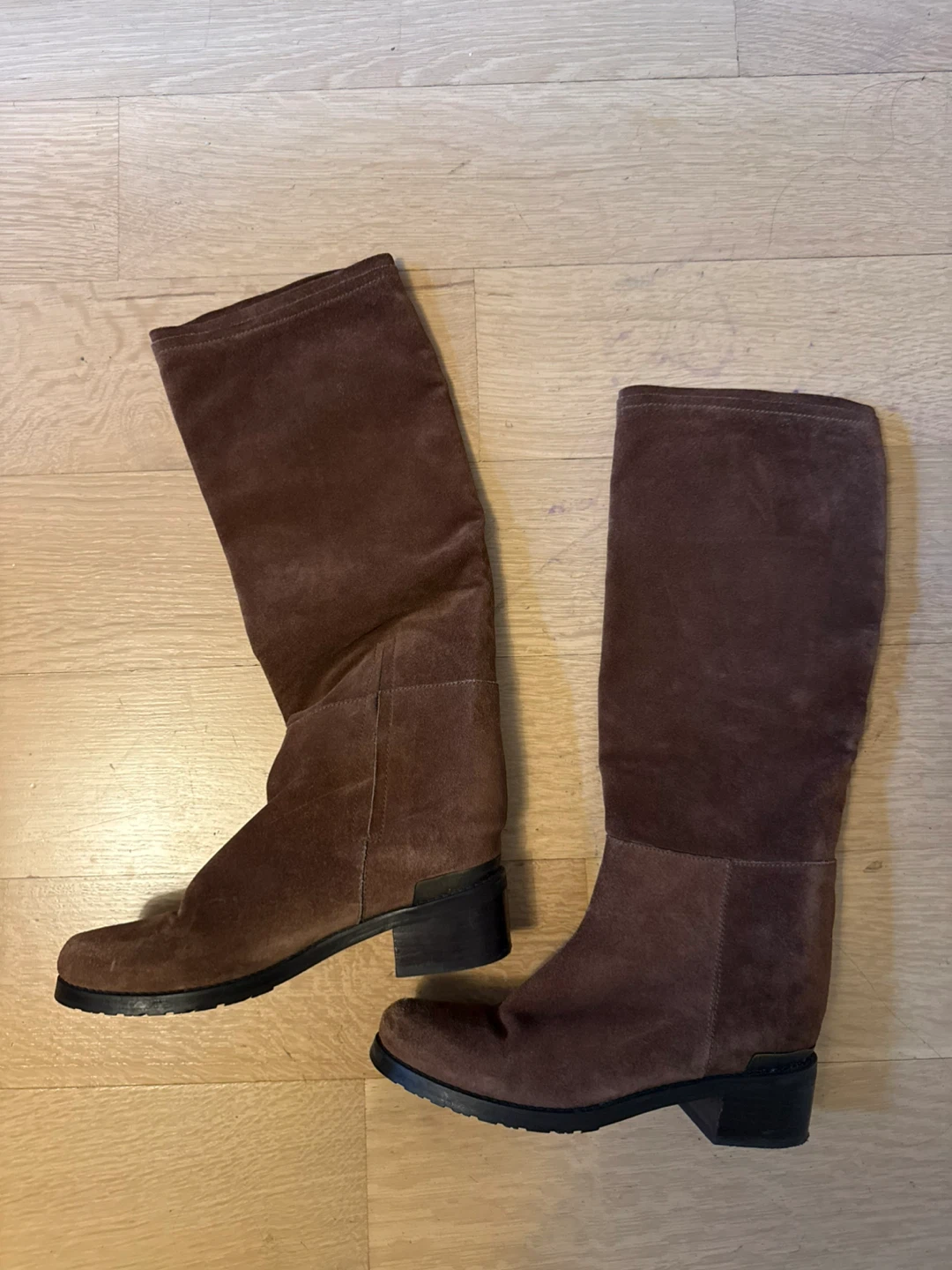 Stuart Weitzman Brown Suede Boots
