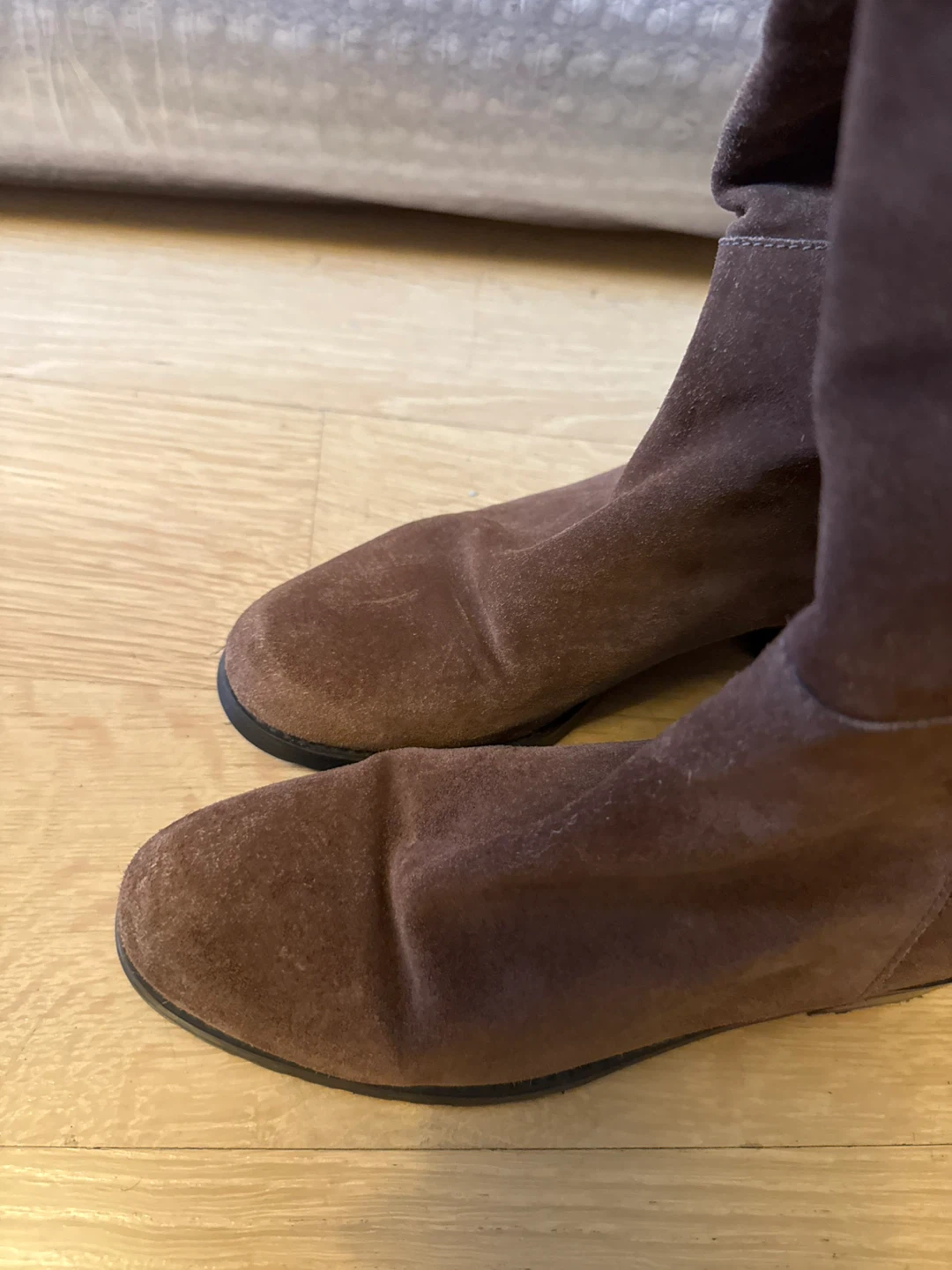 Stuart Weitzman Brown Suede Boots - photo 5
