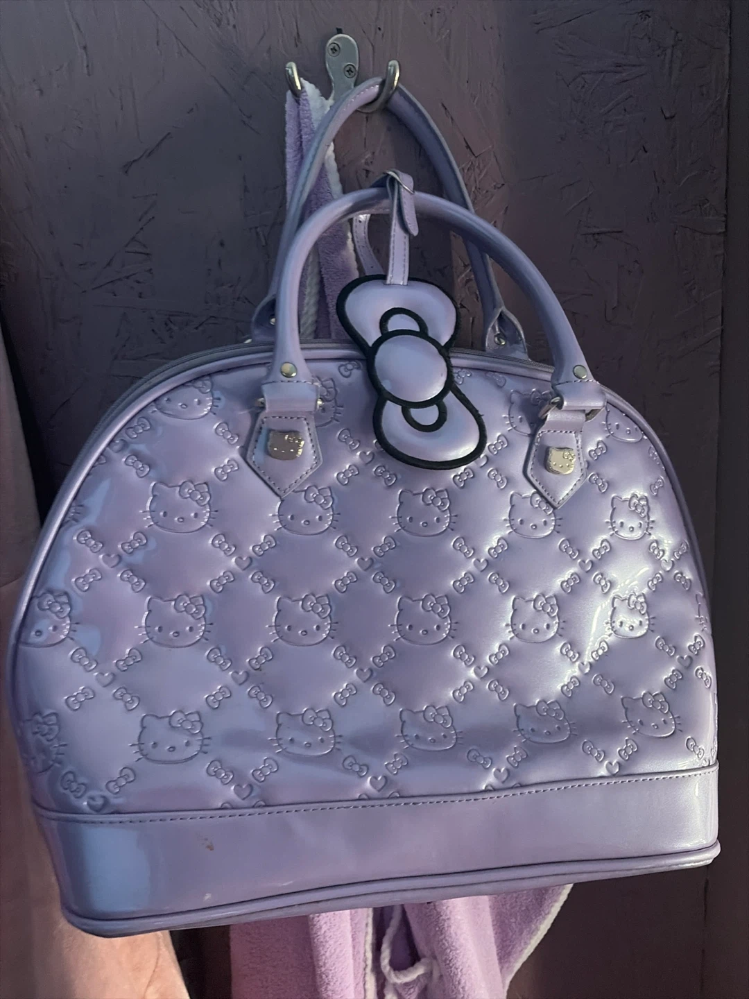 Hello Kitty Patent Lavender Handbag